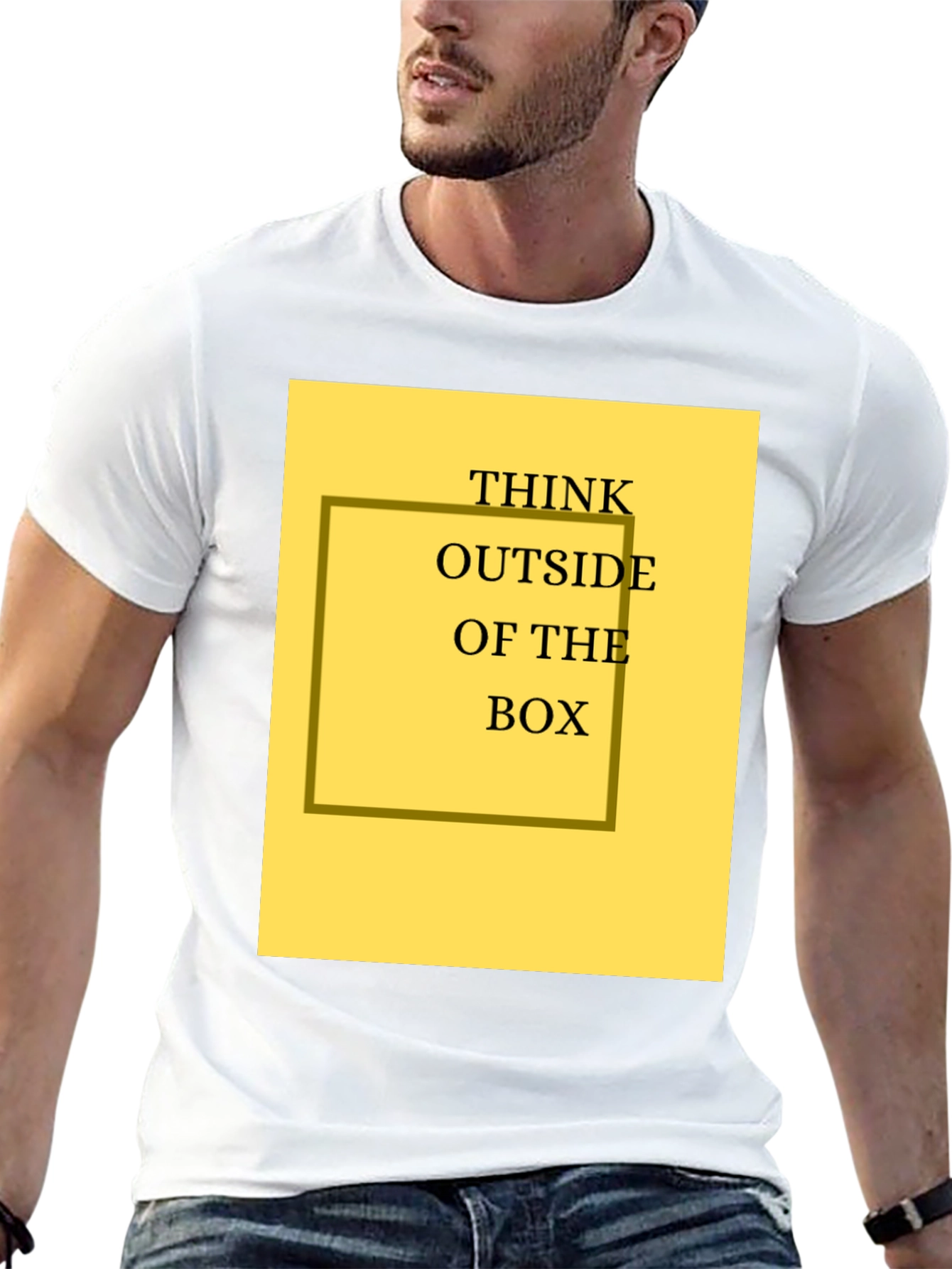 Think Outside the Box Graphic Tee
