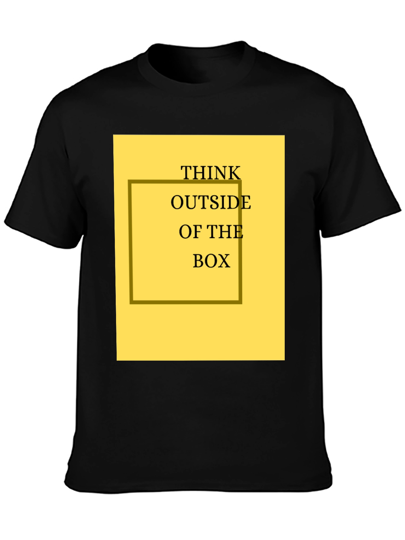 Think Outside the Box Graphic Tee