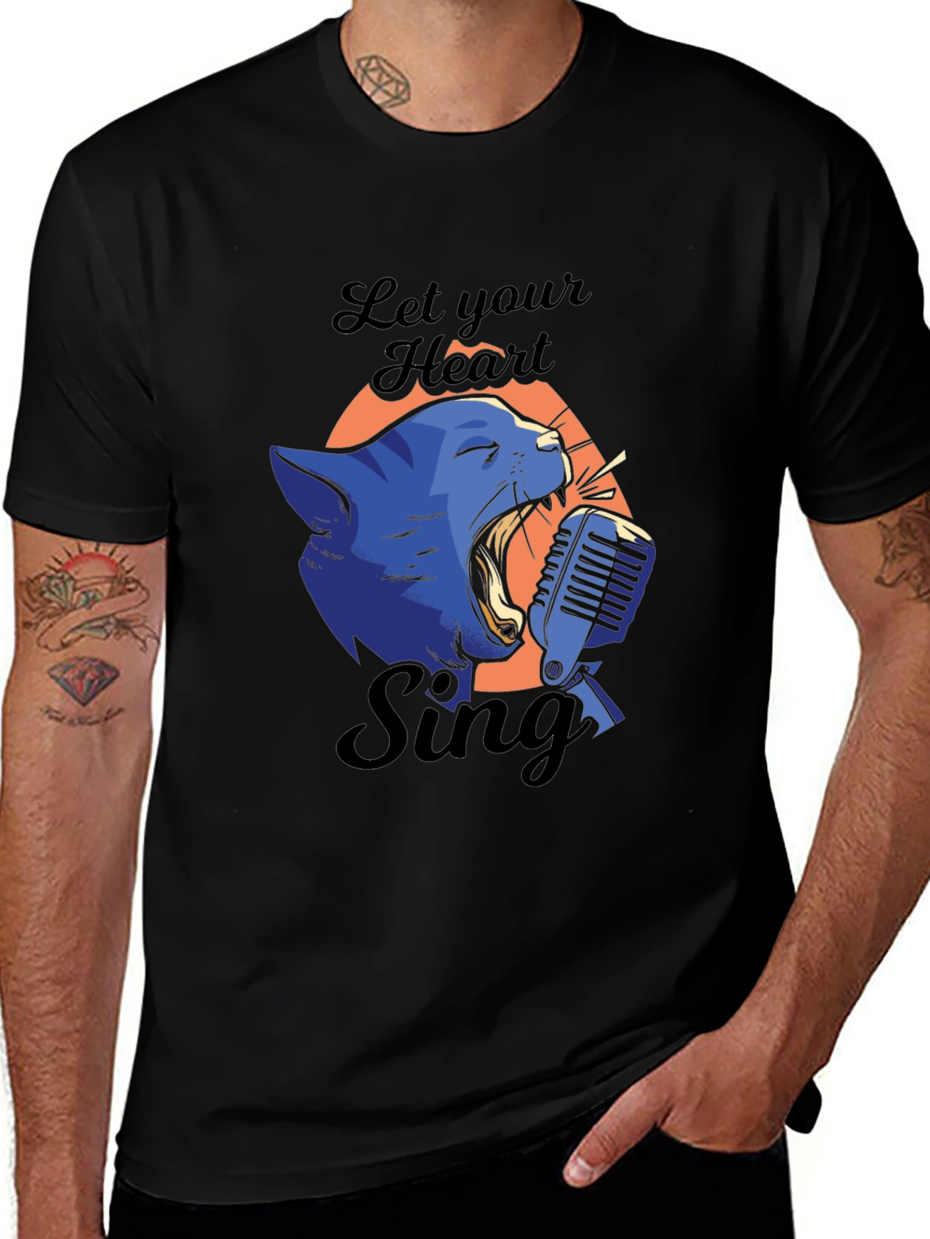 Let Your Heart Sing Graphic Tee