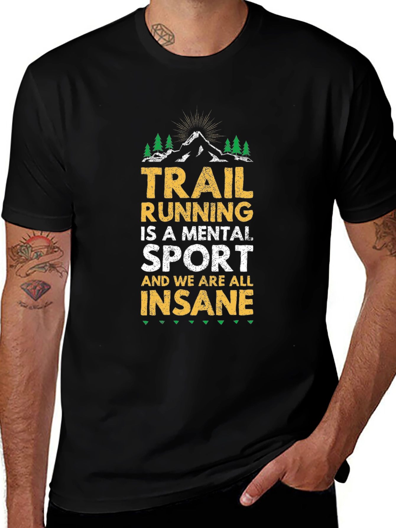 Trail Running Insane Sport T-Shirt