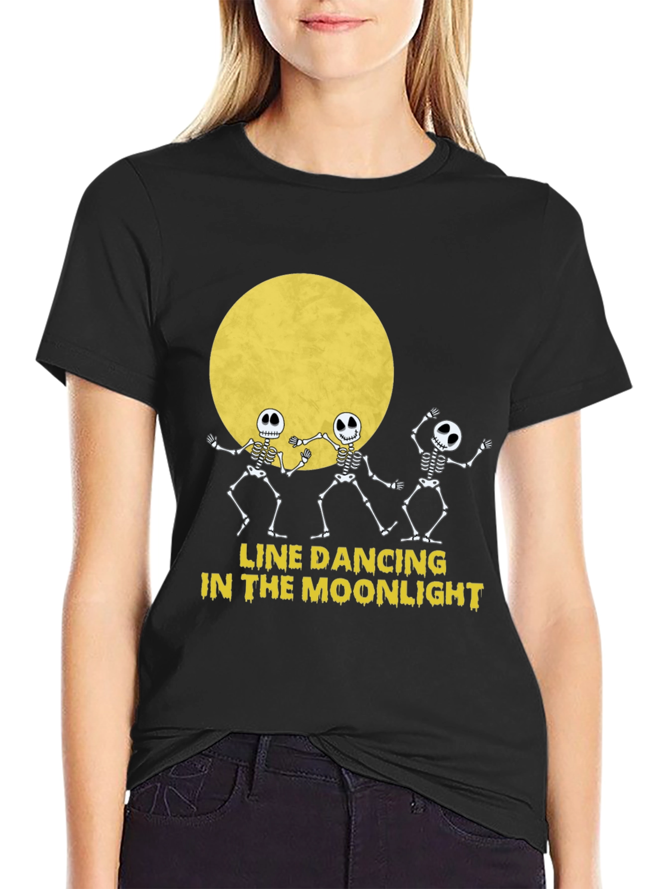 Line Dancing Skeletons T-Shirt