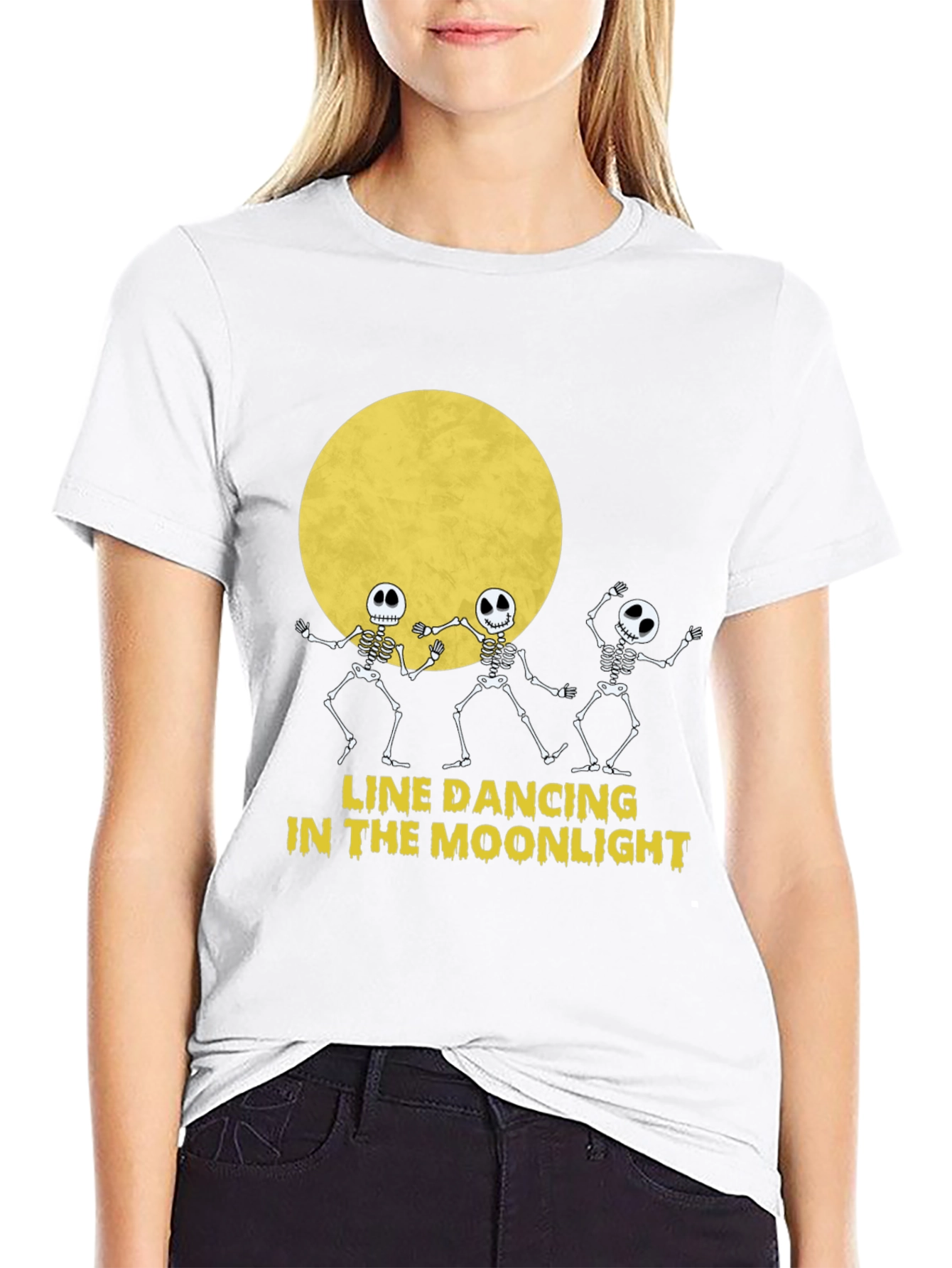 Line Dancing Skeletons T-Shirt