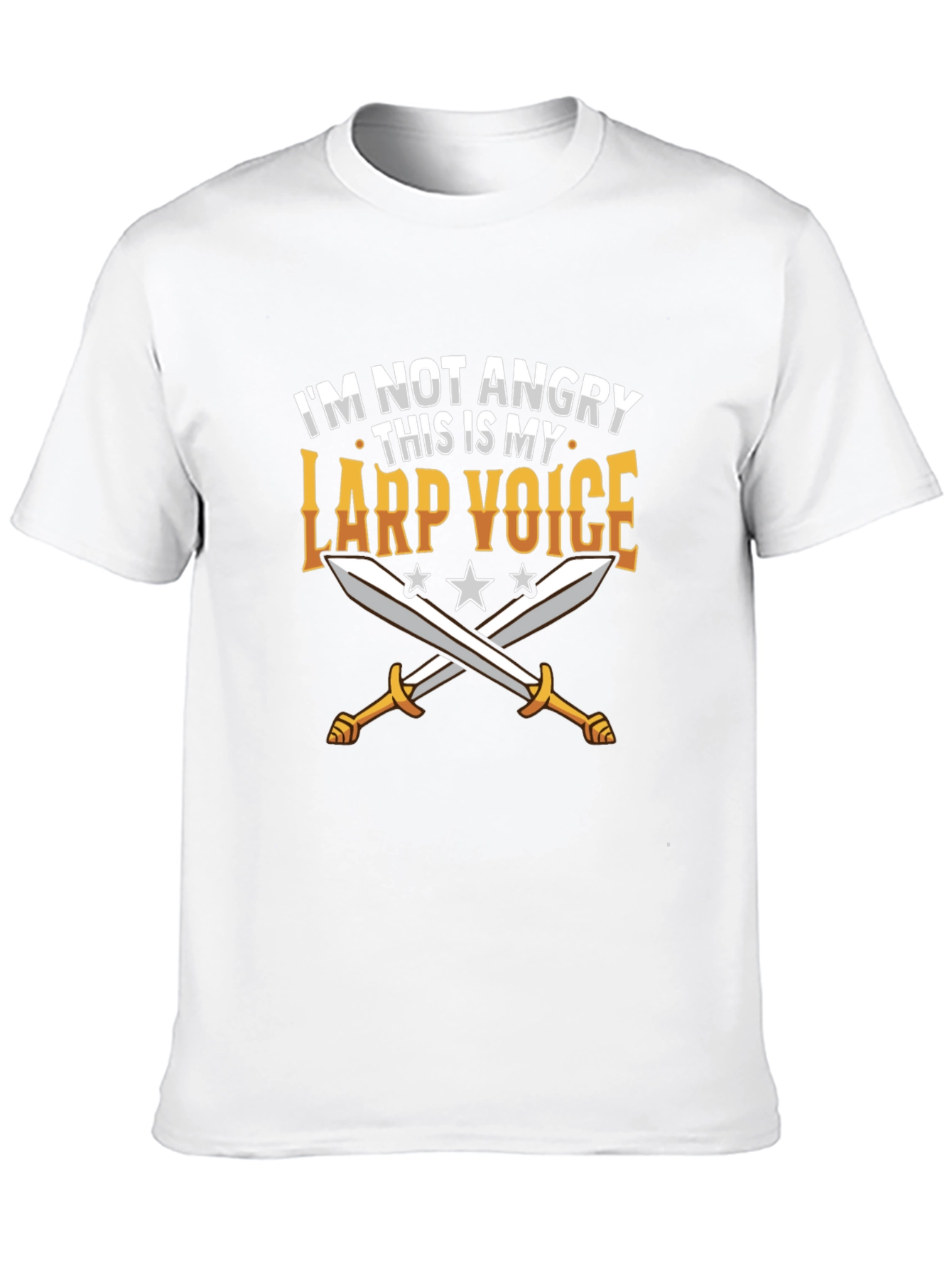 LARP Voice T-Shirt - Not Angry Design