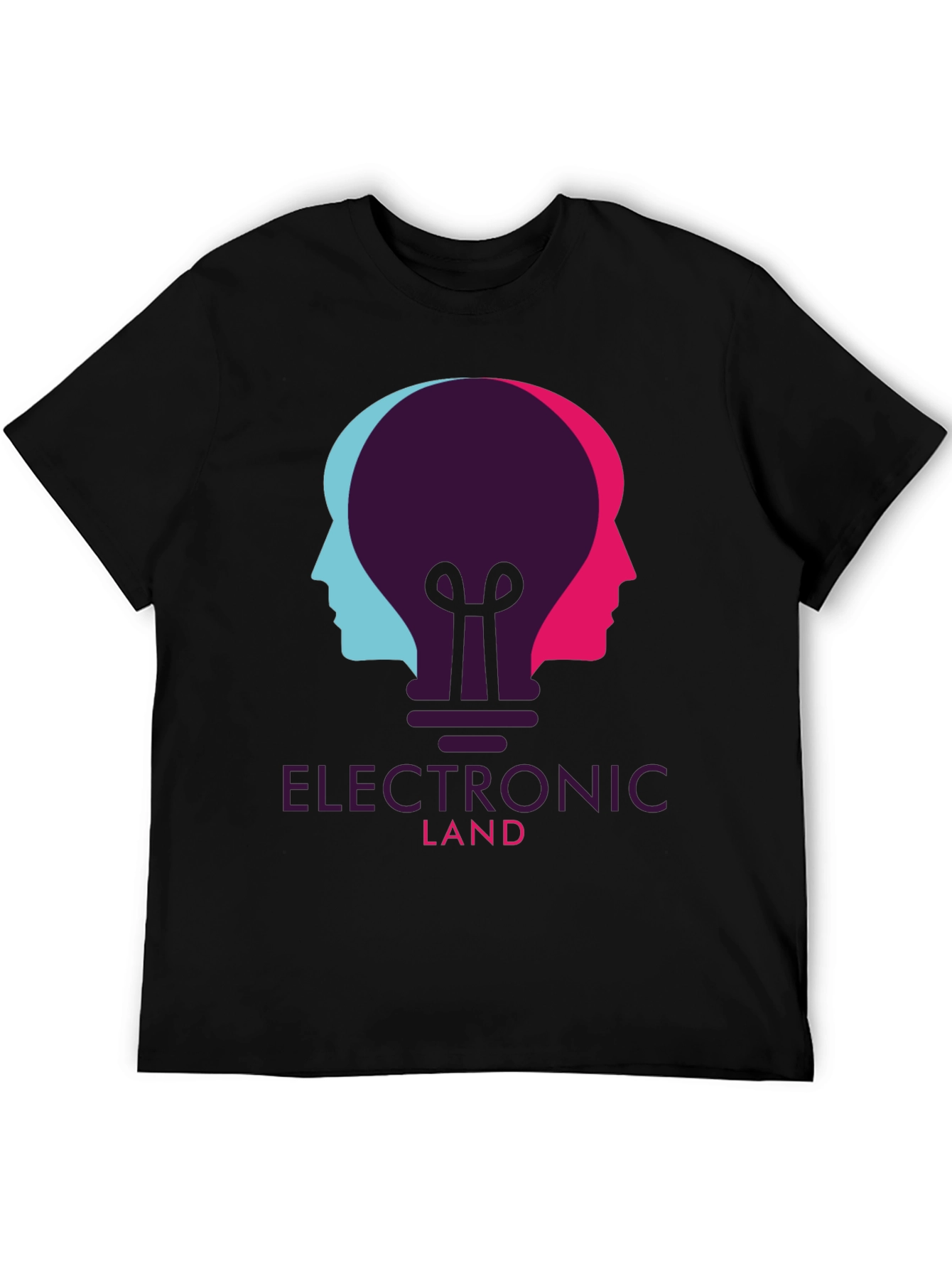 Electronic Land Graphic T-Shirt - Unisex Creative Design