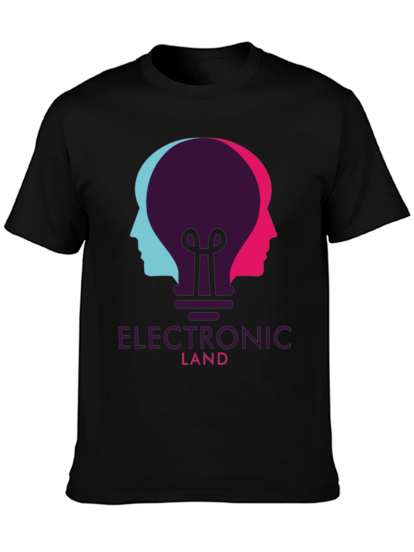 Electronic Land Graphic T-Shirt - Unisex Creative Design