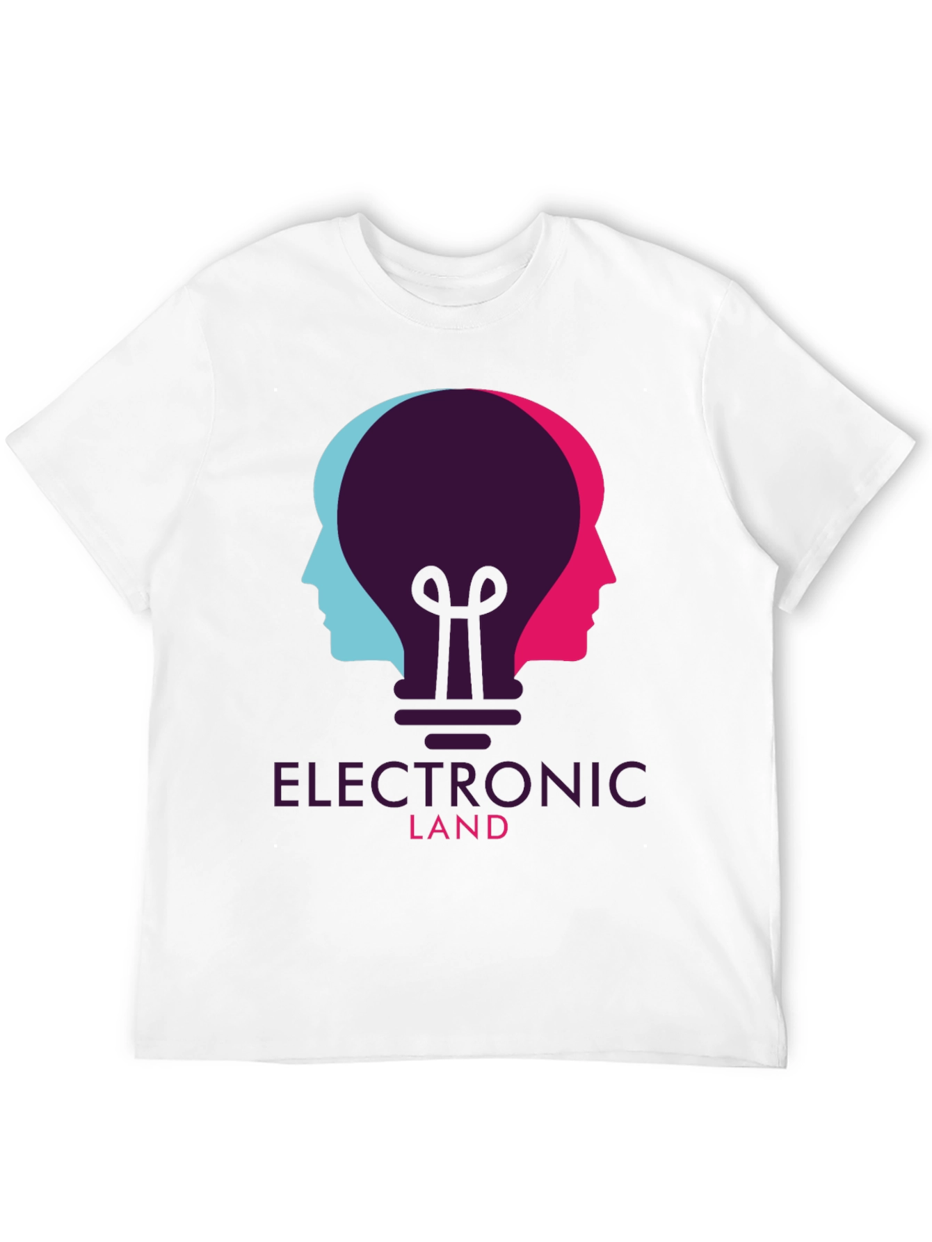 Electronic Land Graphic T-Shirt - Unisex Creative Design