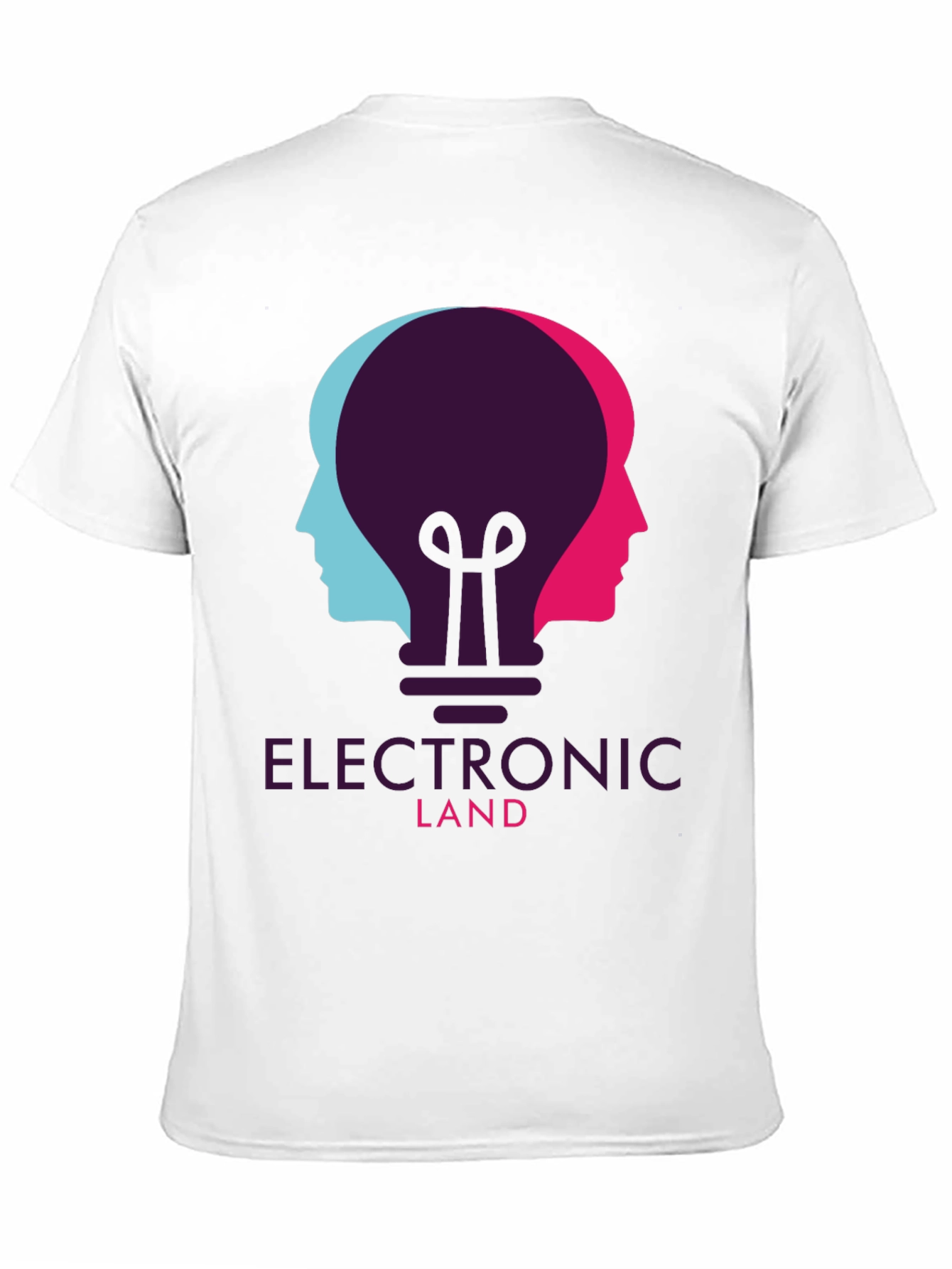 Electronic Land Graphic T-Shirt - Unisex Creative Design