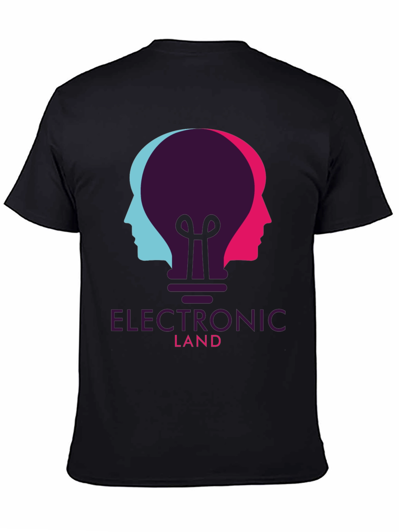 Electronic Land Graphic T-Shirt - Unisex Creative Design