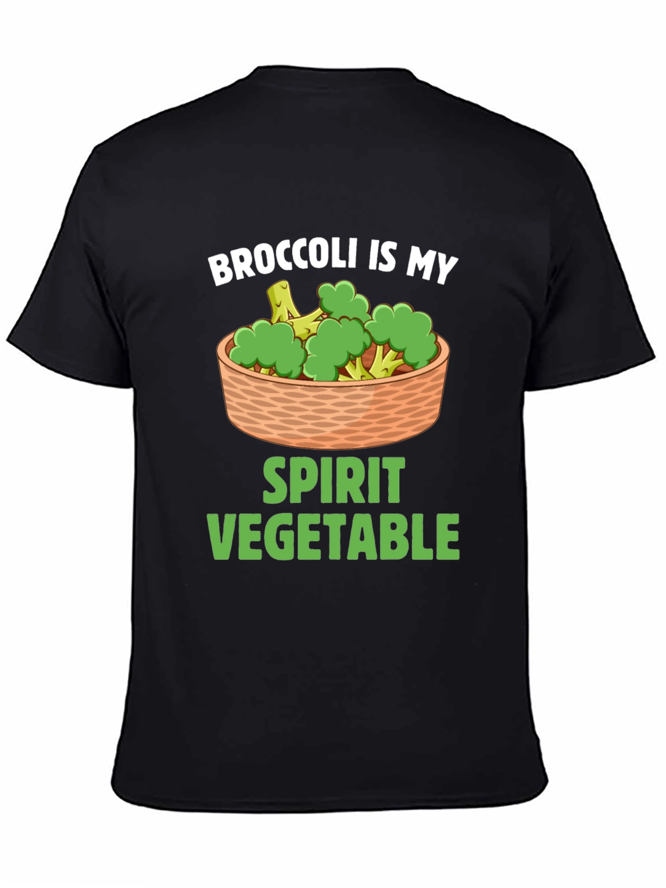 Broccoli Is My Spirit Vegetable Graphic T-Shirt