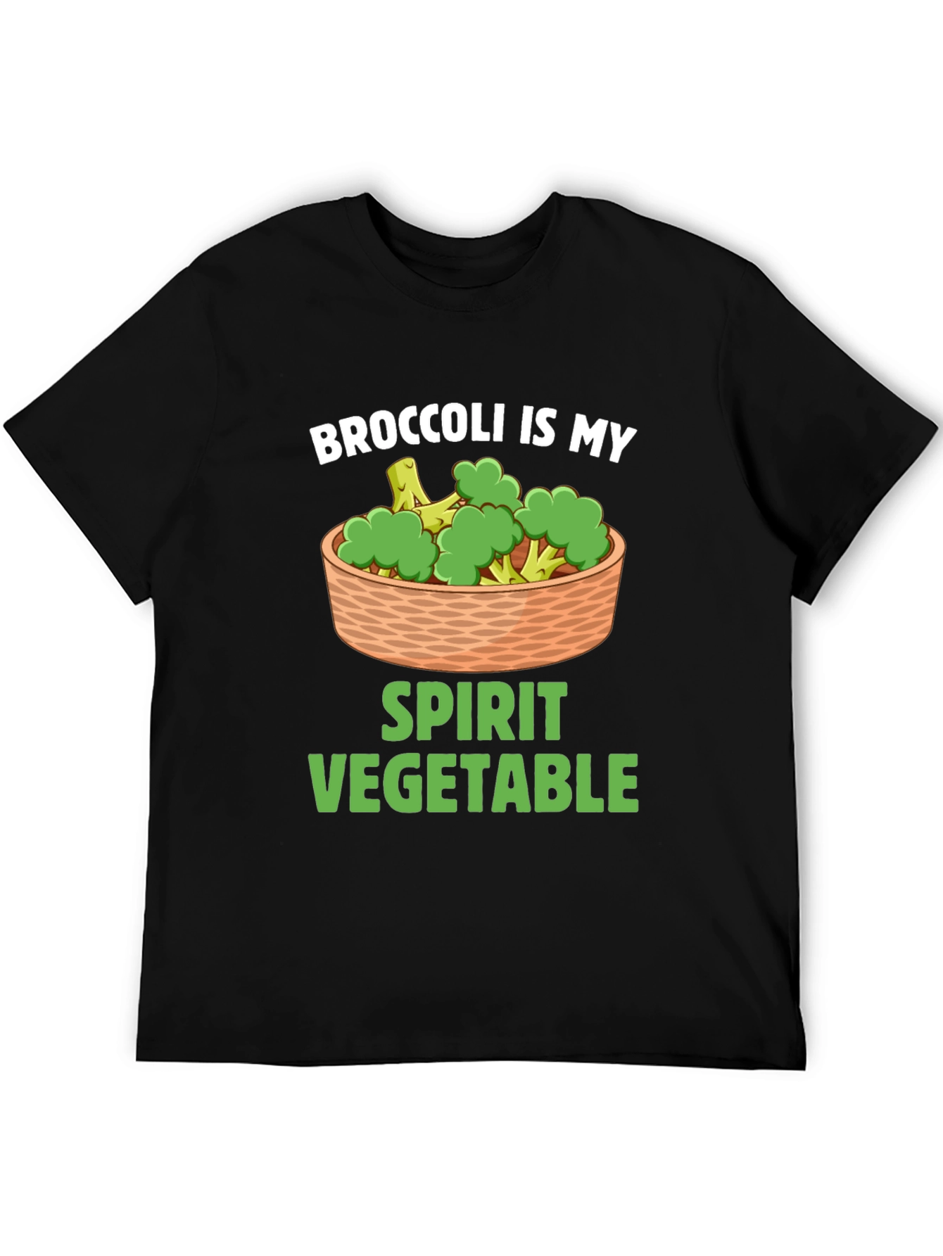 Broccoli Is My Spirit Vegetable Graphic T-Shirt