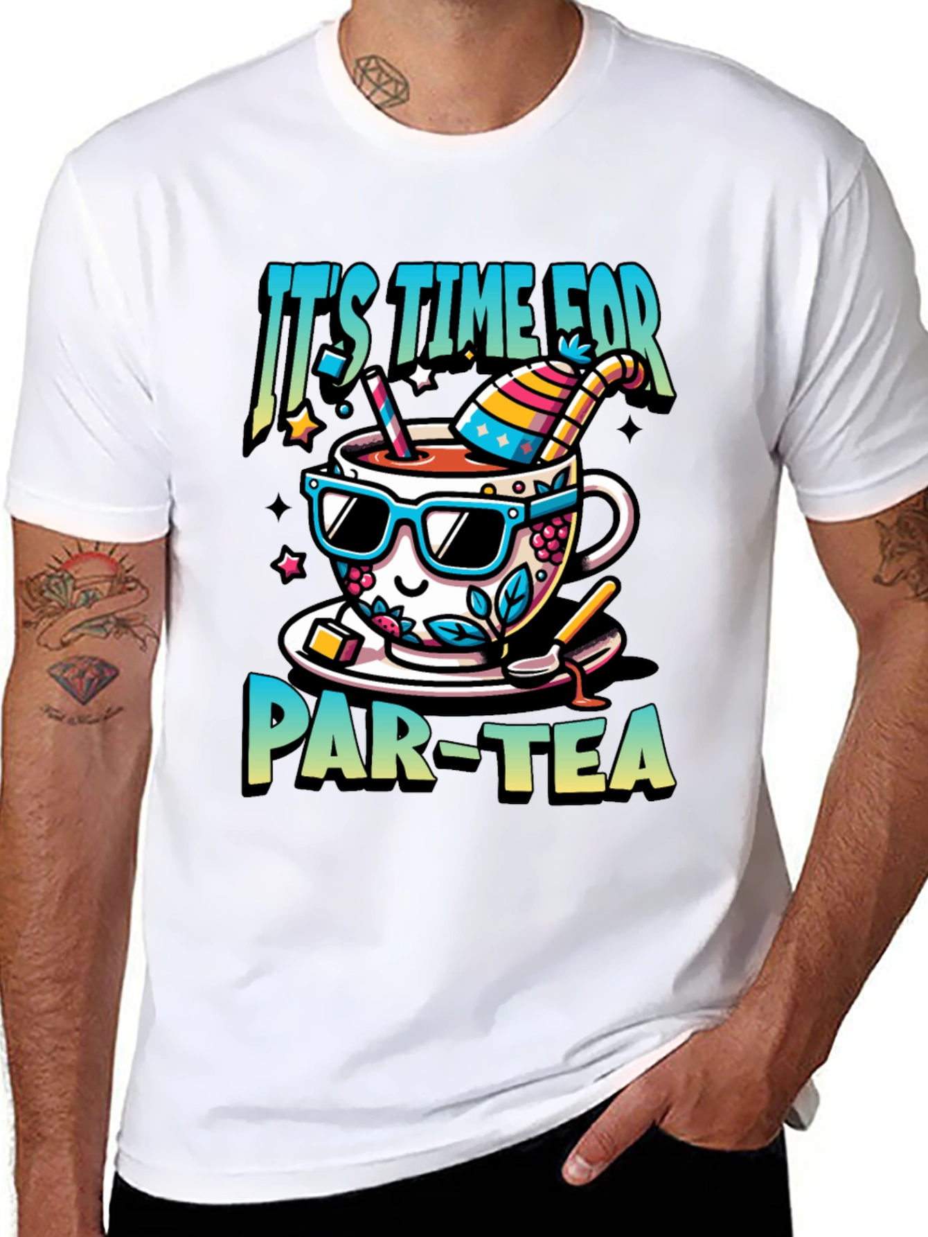 Par-Tea T-Shirt: Funny Tea Party Design