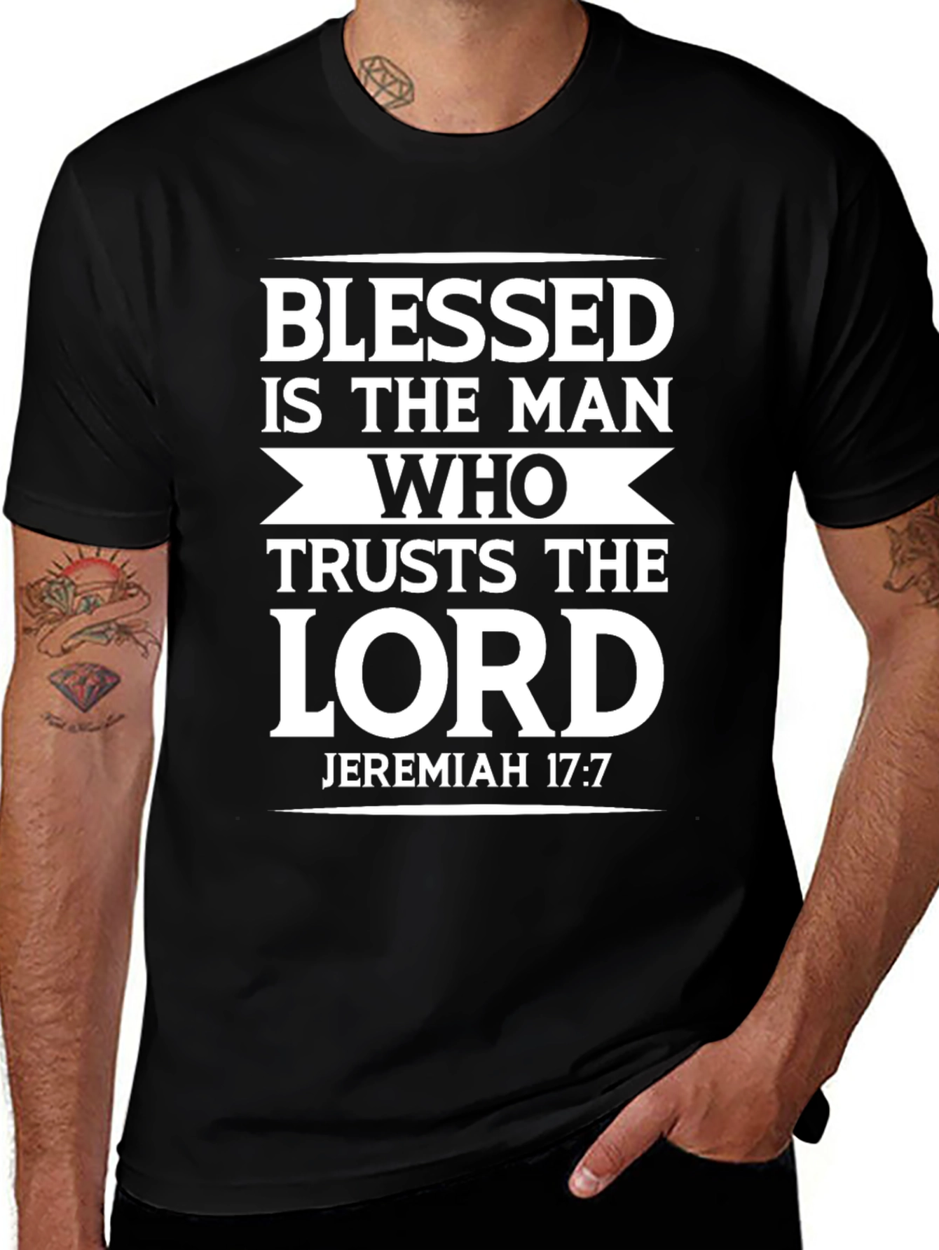 Blessed is the Man Graphic Tee