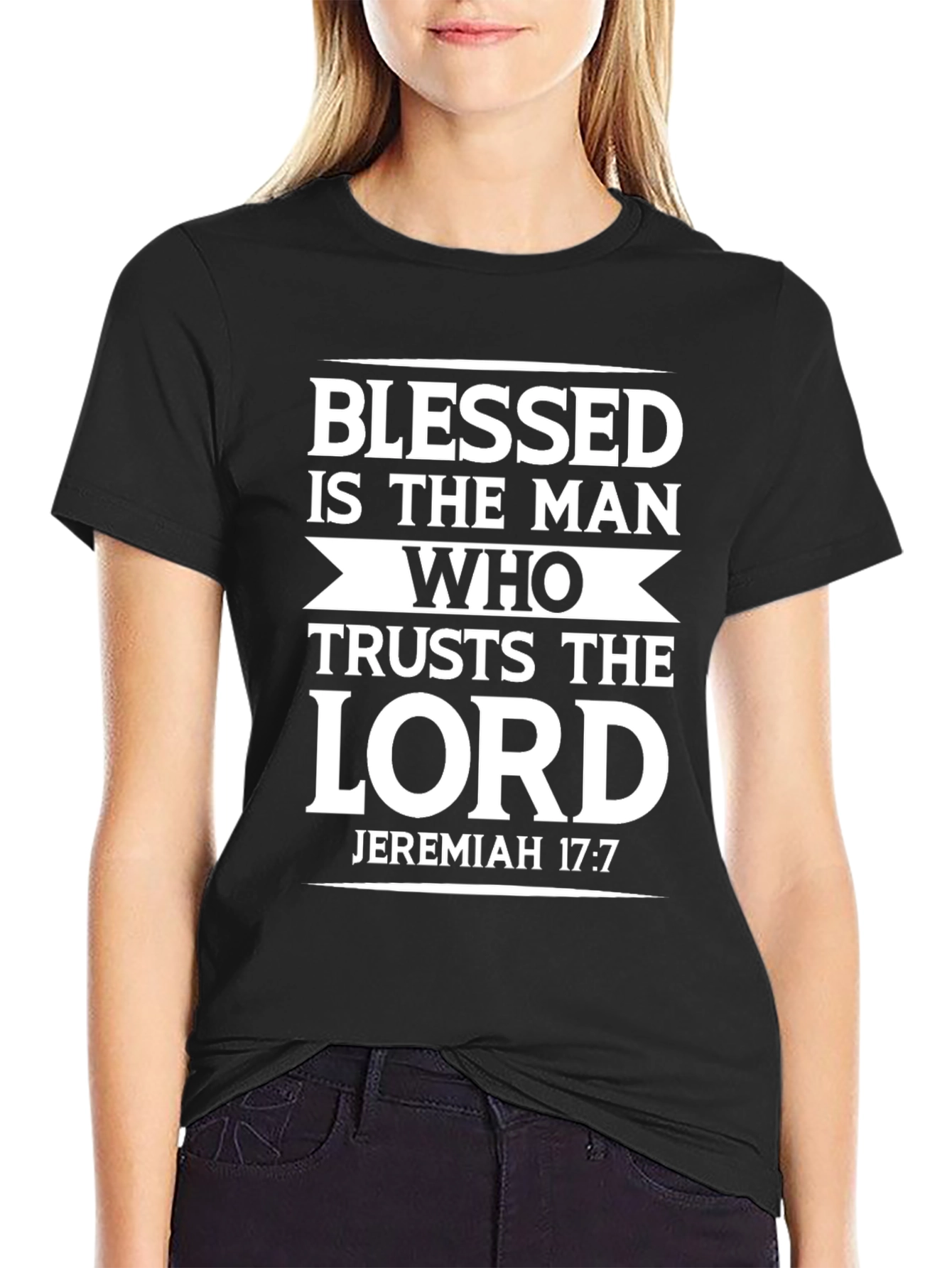 Blessed is the Man Graphic Tee