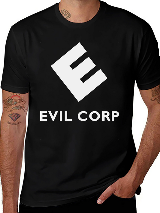 Evil Corp T-Shirt - Black Short Sleeve Tee
