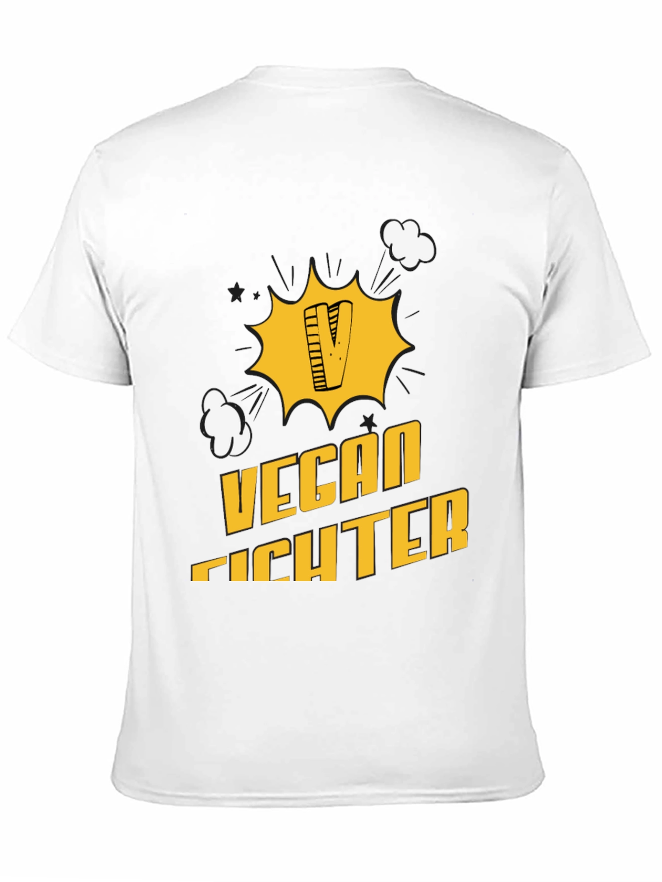 Vegan Fighter Graphic T-Shirt
