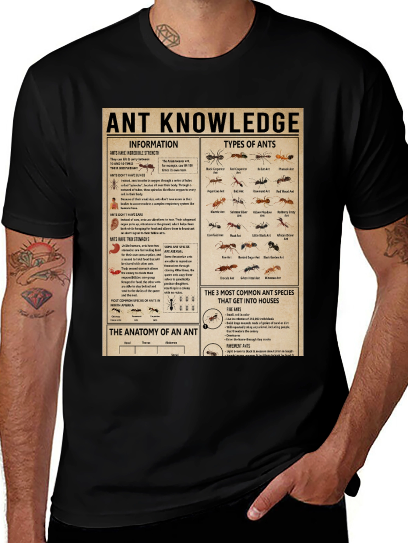 Ant Knowledge T-Shirt