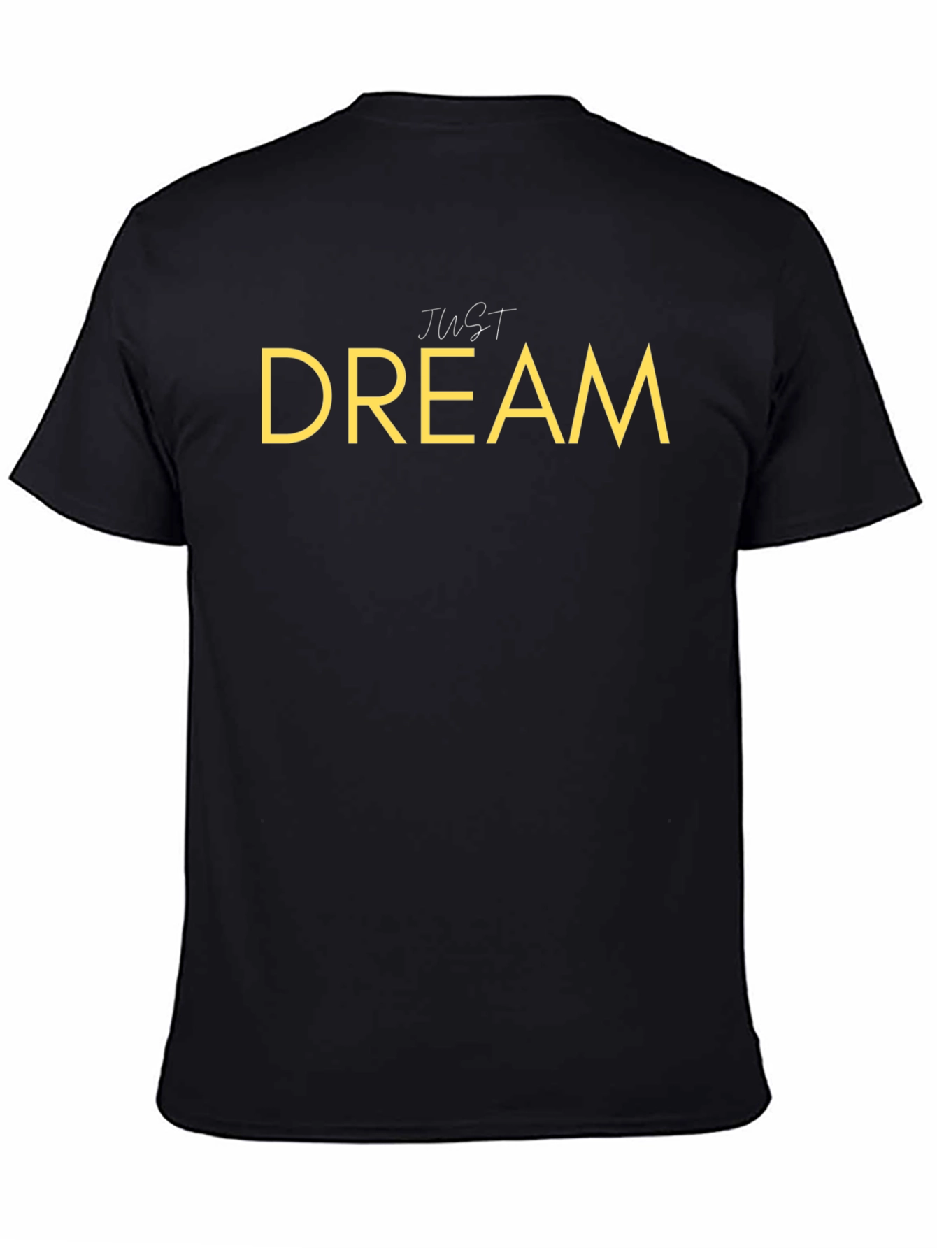 Just Dream Graphic Tee - Mens Black T-Shirt