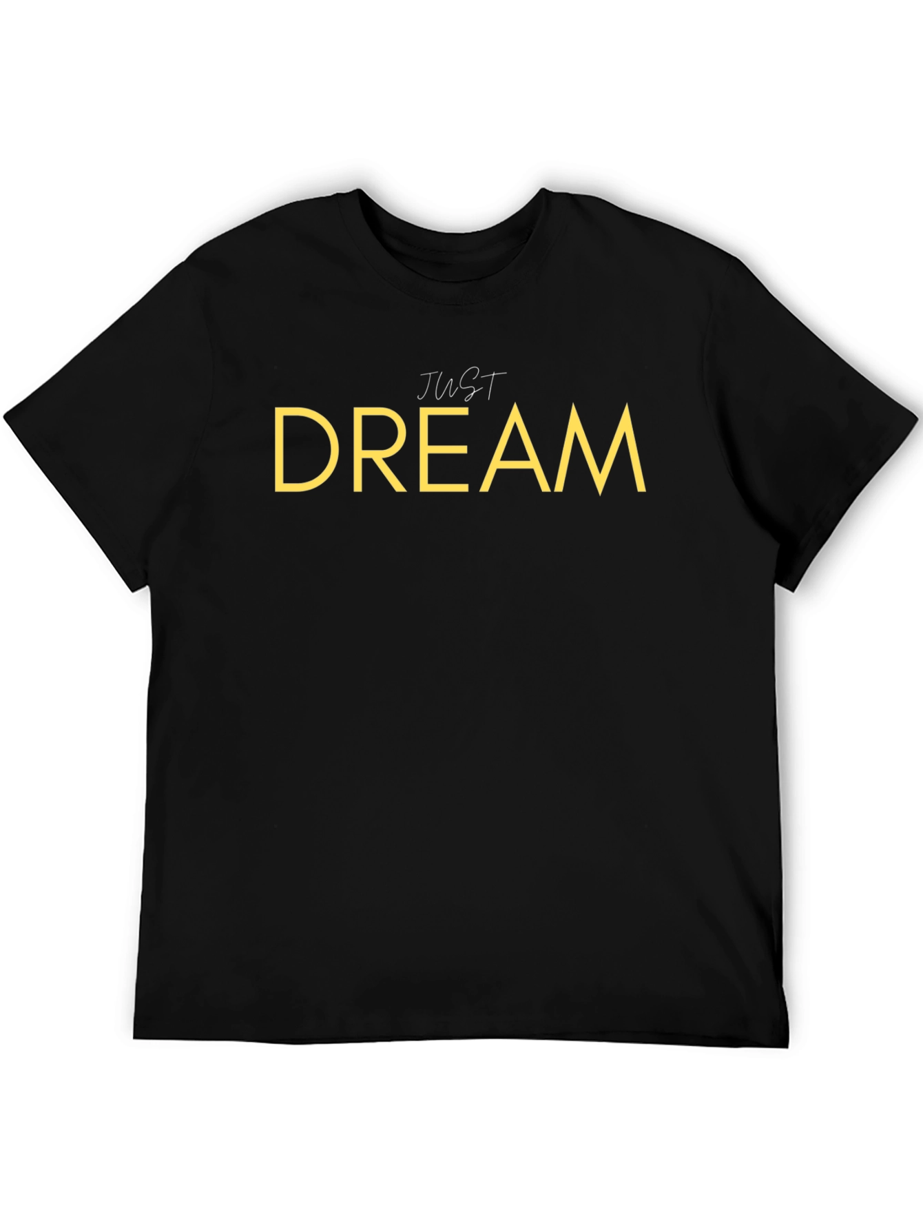 Just Dream Graphic Tee - Mens Black T-Shirt