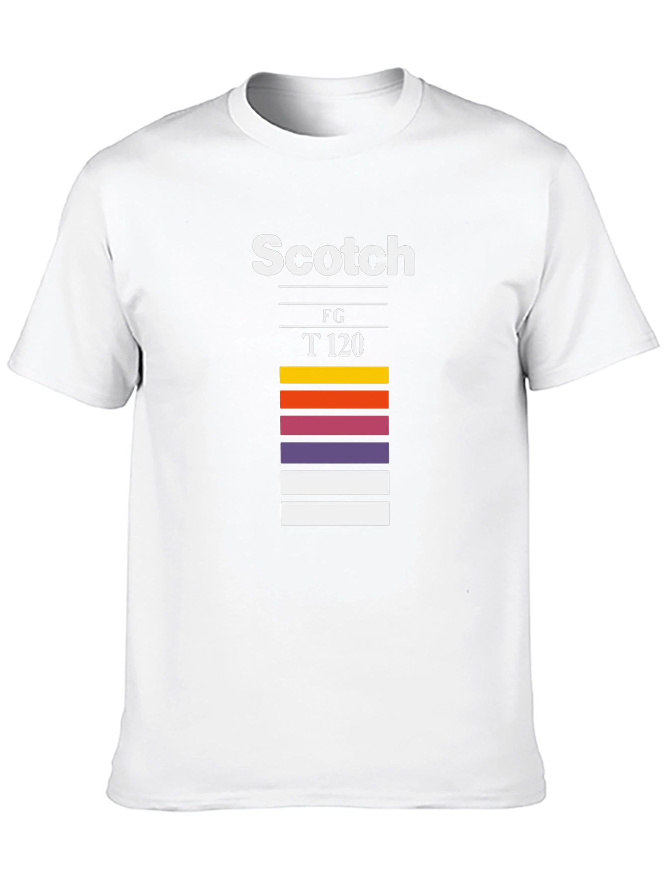 Scotch FG T120 Graphic T-Shirt - Retro Style