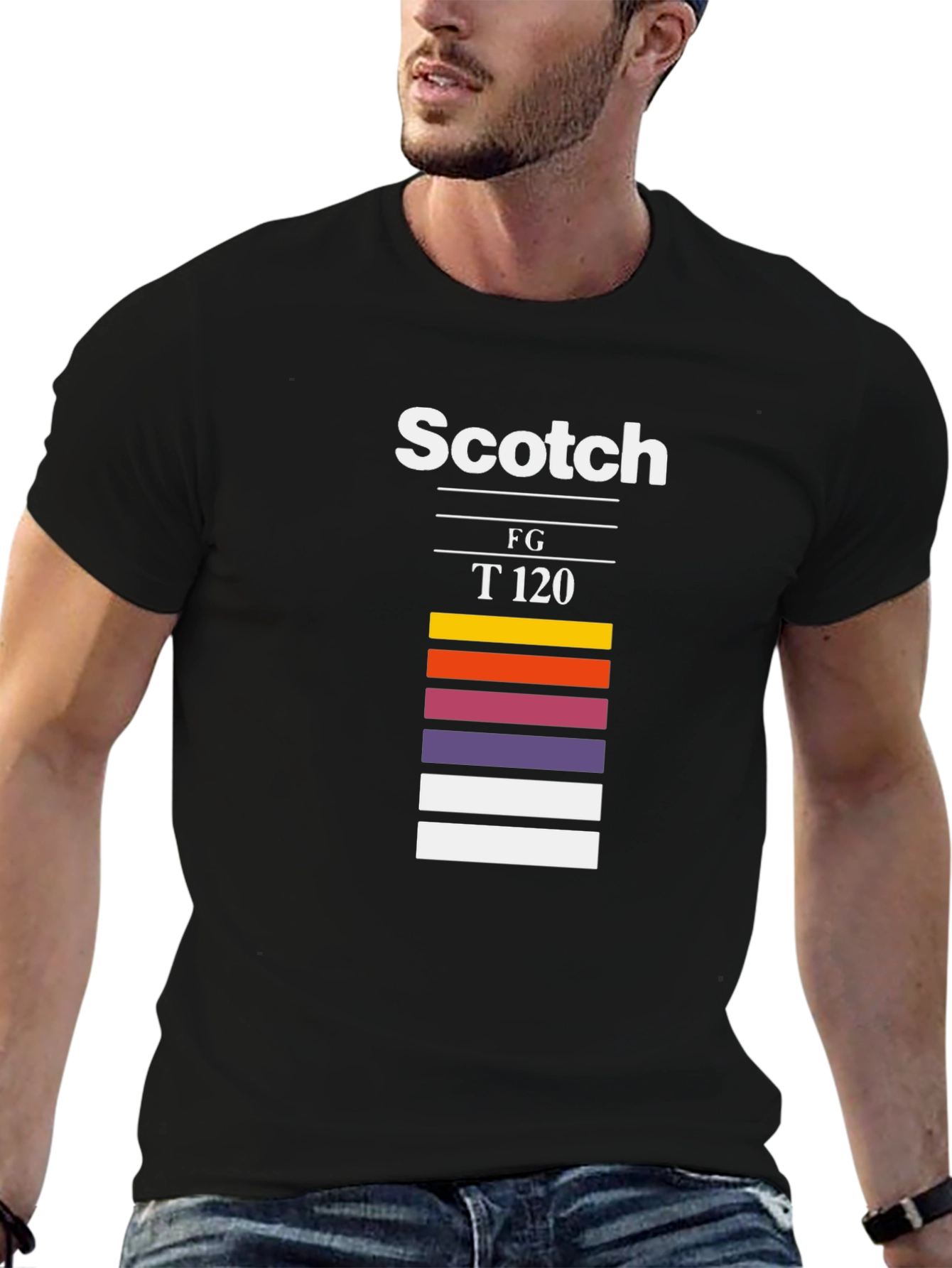 Scotch FG T120 Graphic T-Shirt - Retro Style