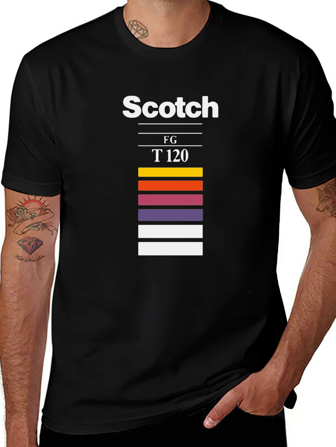 Scotch FG T120 Graphic T-Shirt - Retro Style