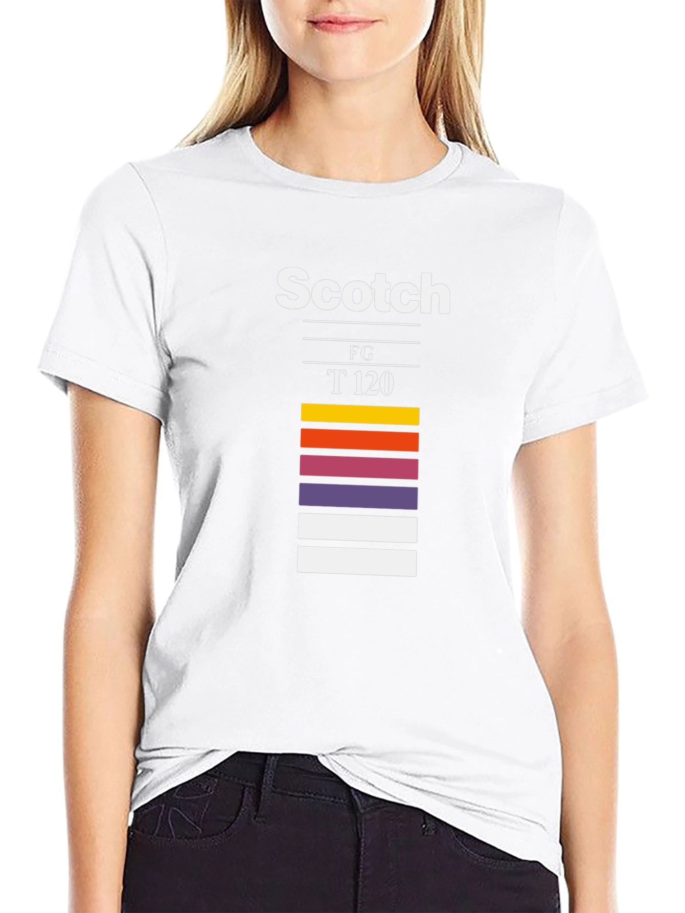 Scotch FG T120 Graphic T-Shirt - Retro Style
