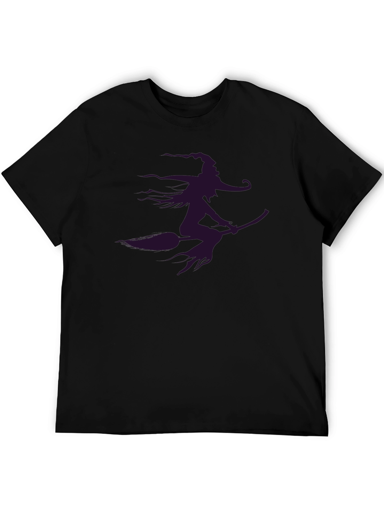 Witch on Broomstick Graphic Tee