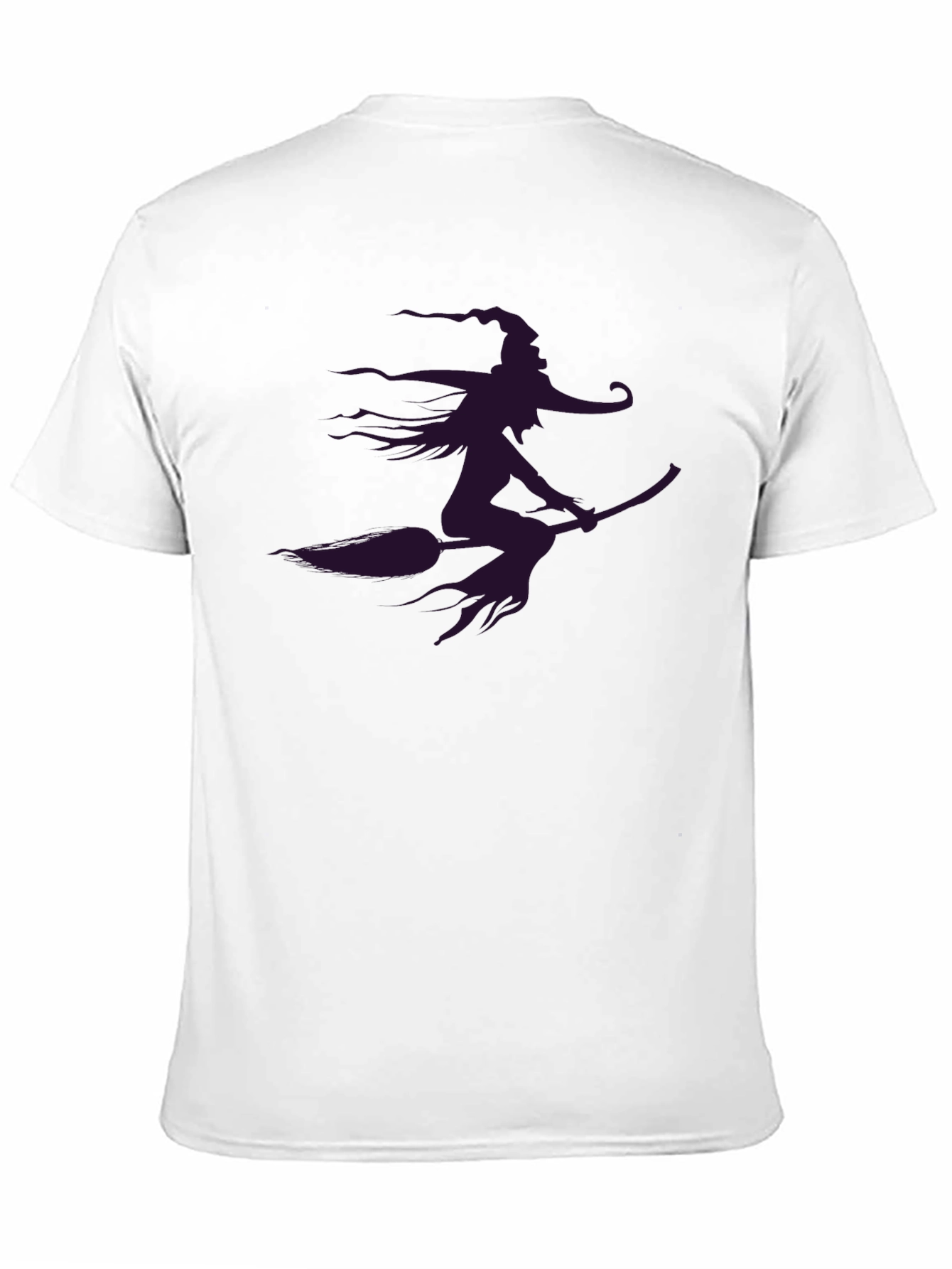 Witch on Broomstick Graphic Tee