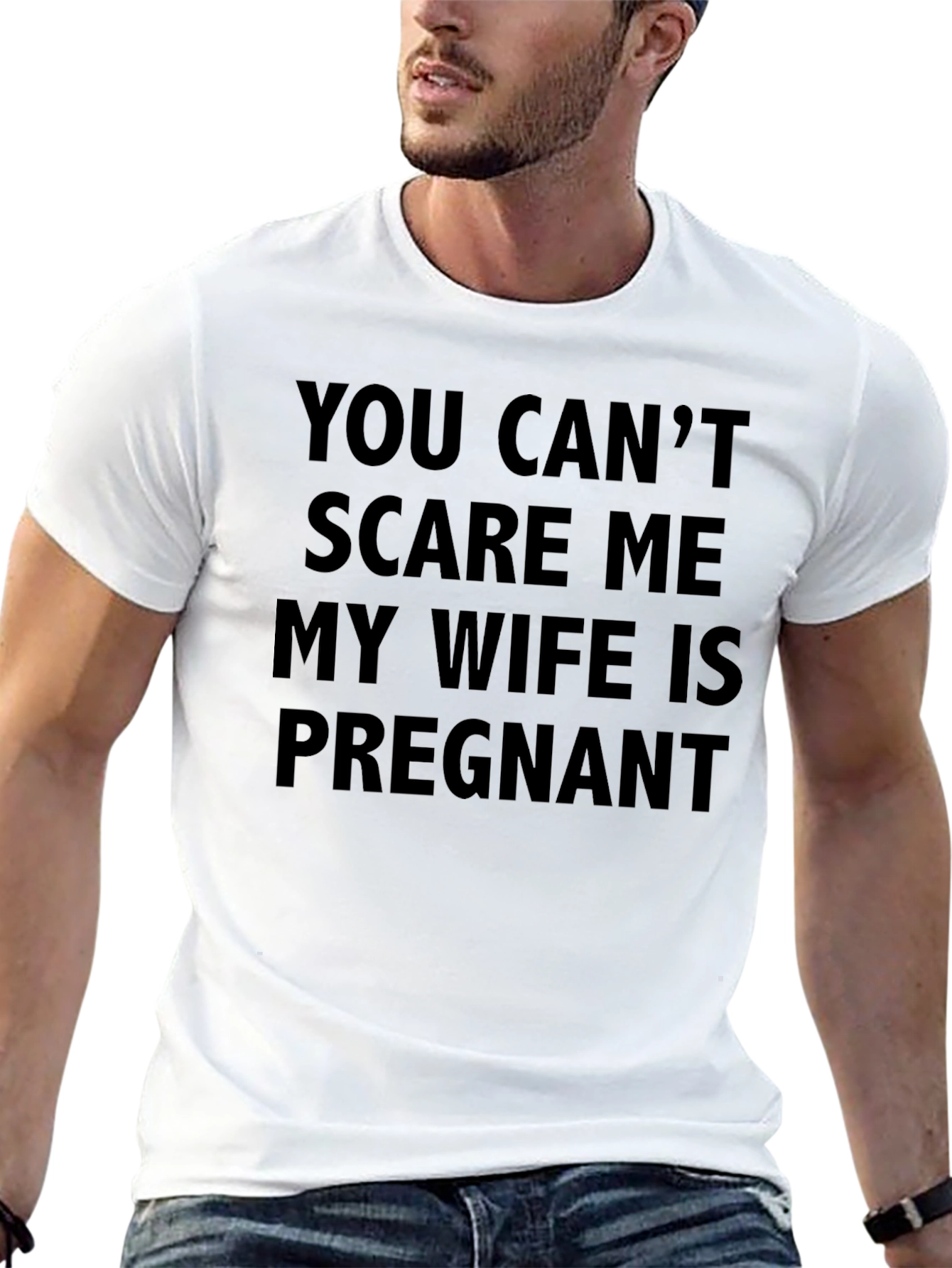 Mens Funny Pregnancy T-Shirt