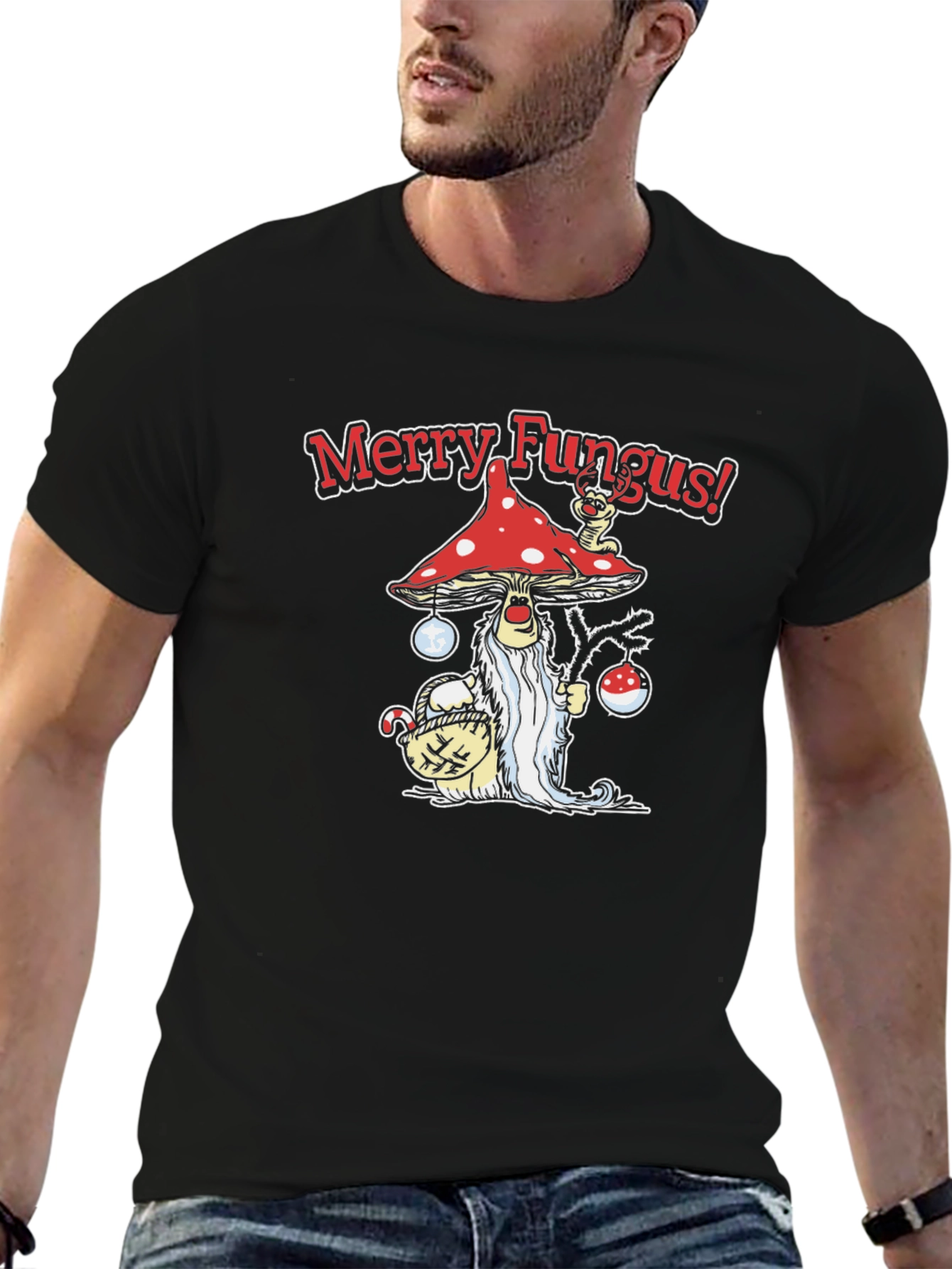 Merry Fungus! Graphic T-Shirt