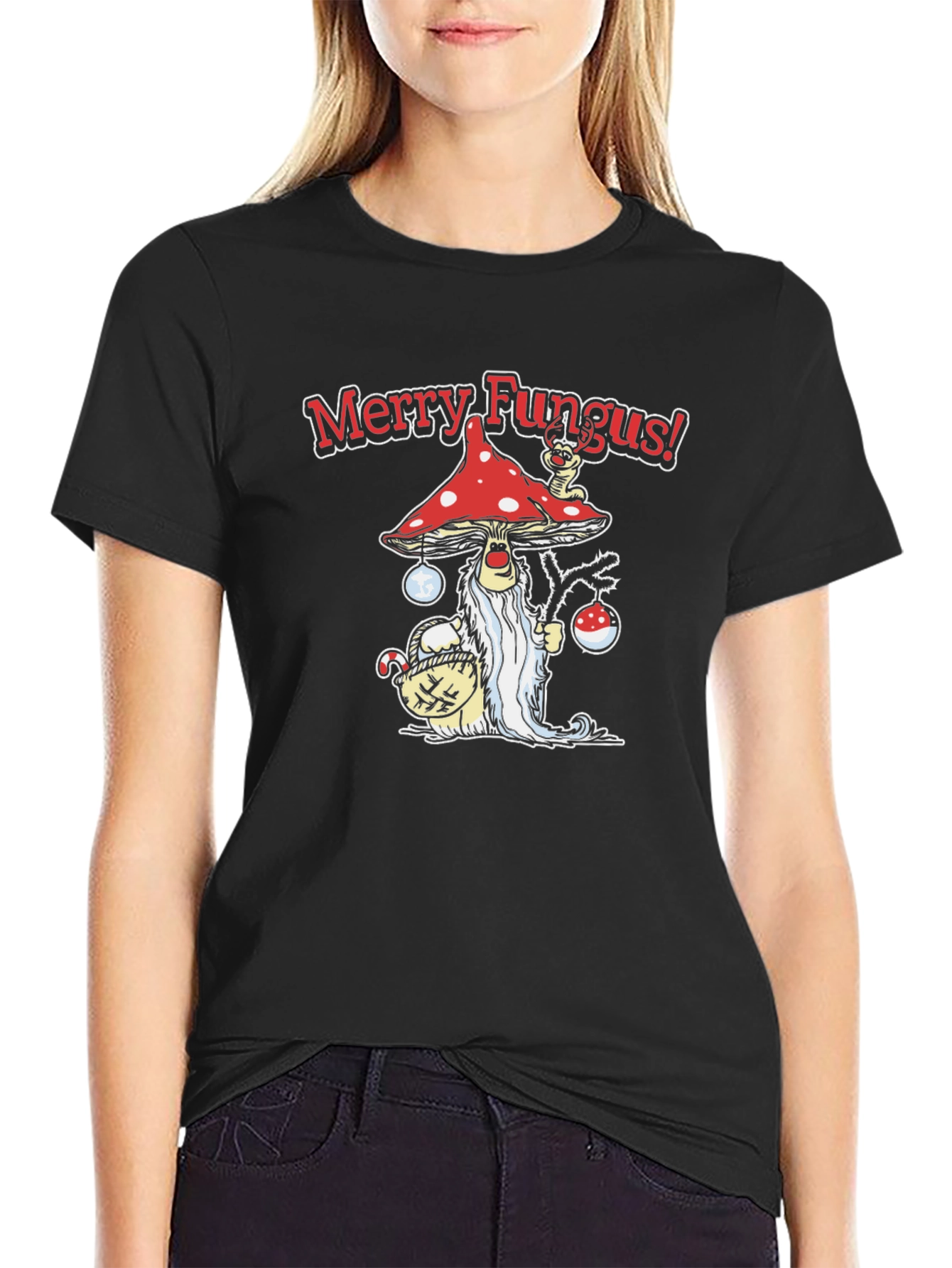 Merry Fungus! Graphic T-Shirt
