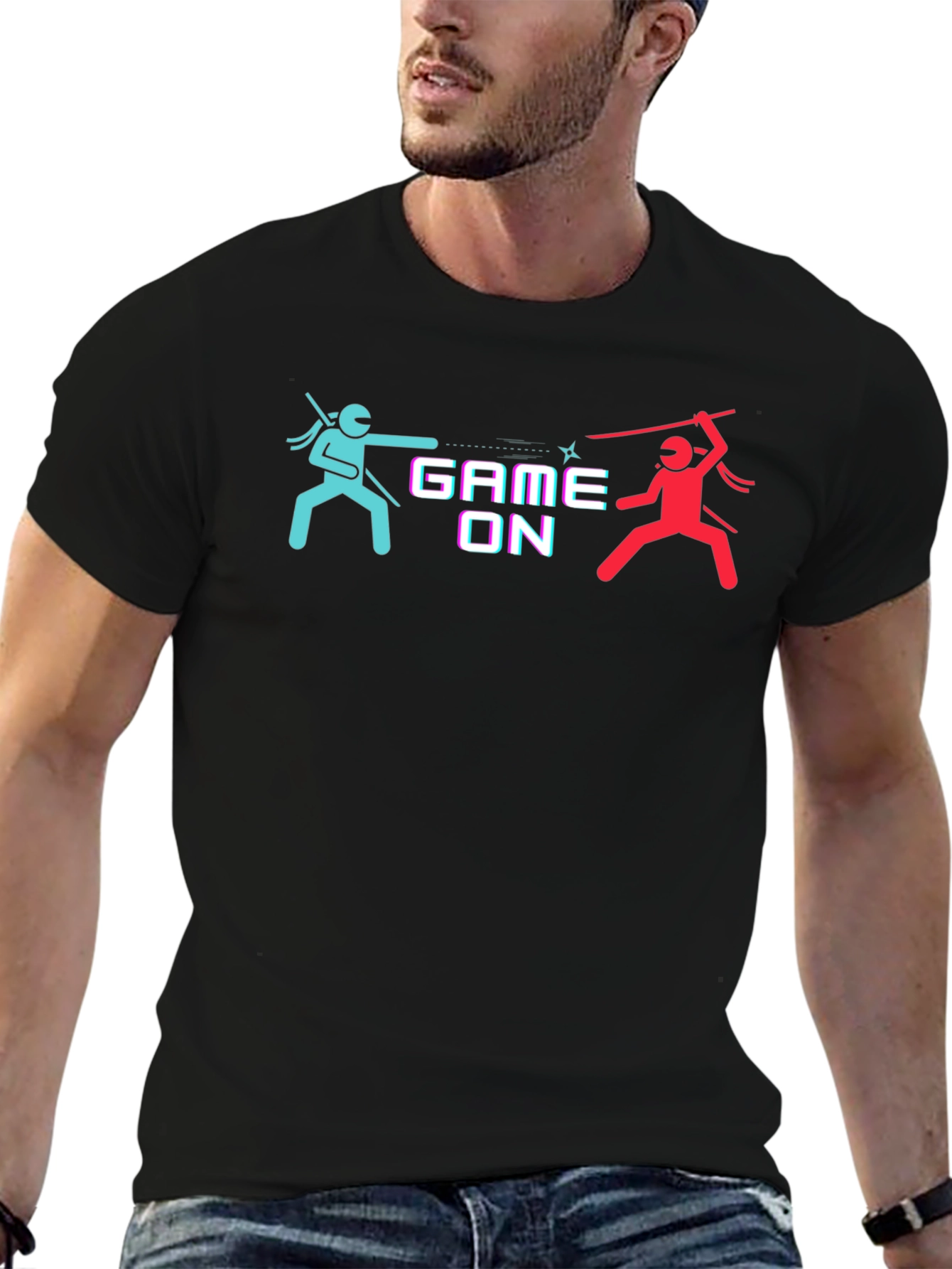 Game On Ninja Graphic Tee
