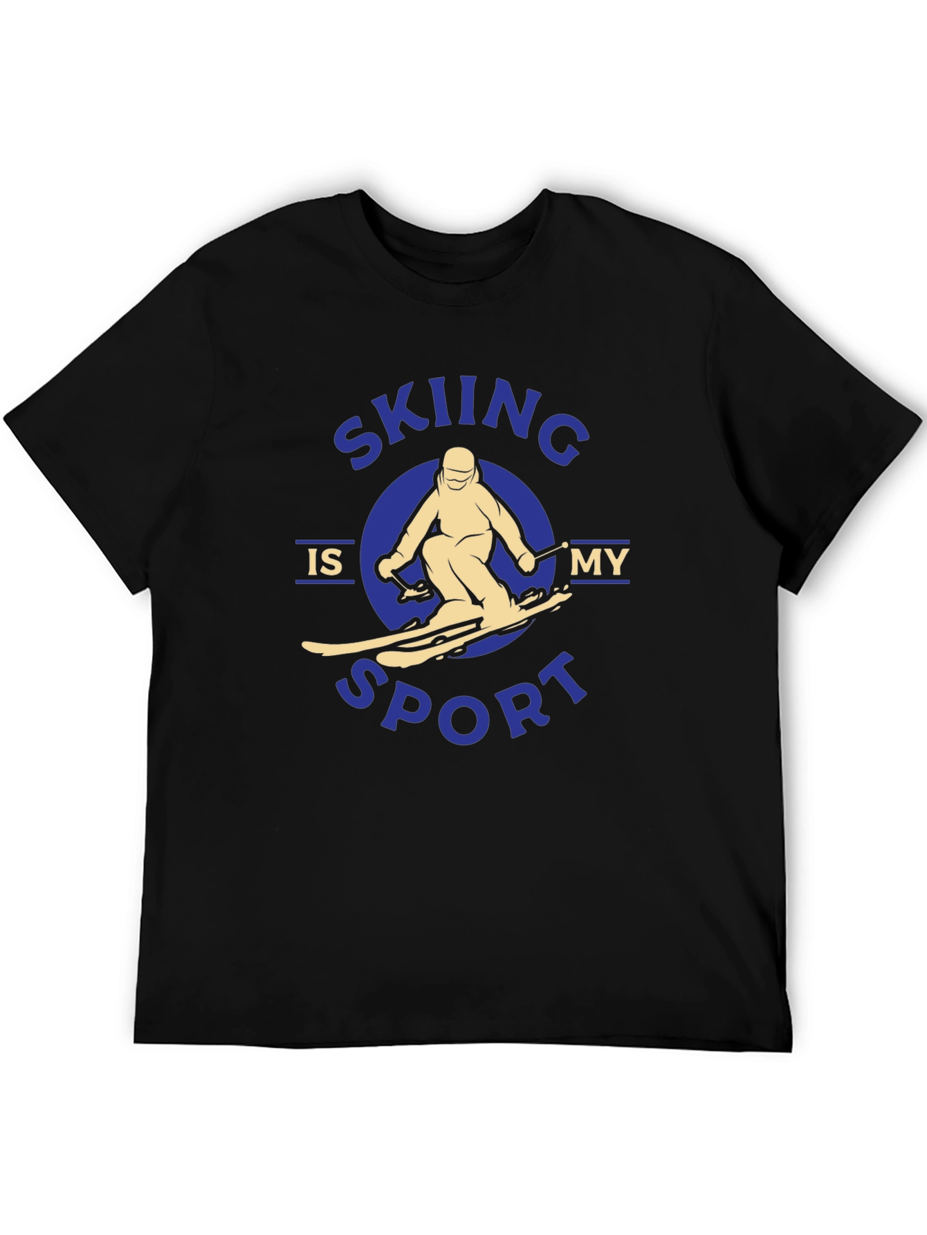 Skiing is My Sport Graphic Tee