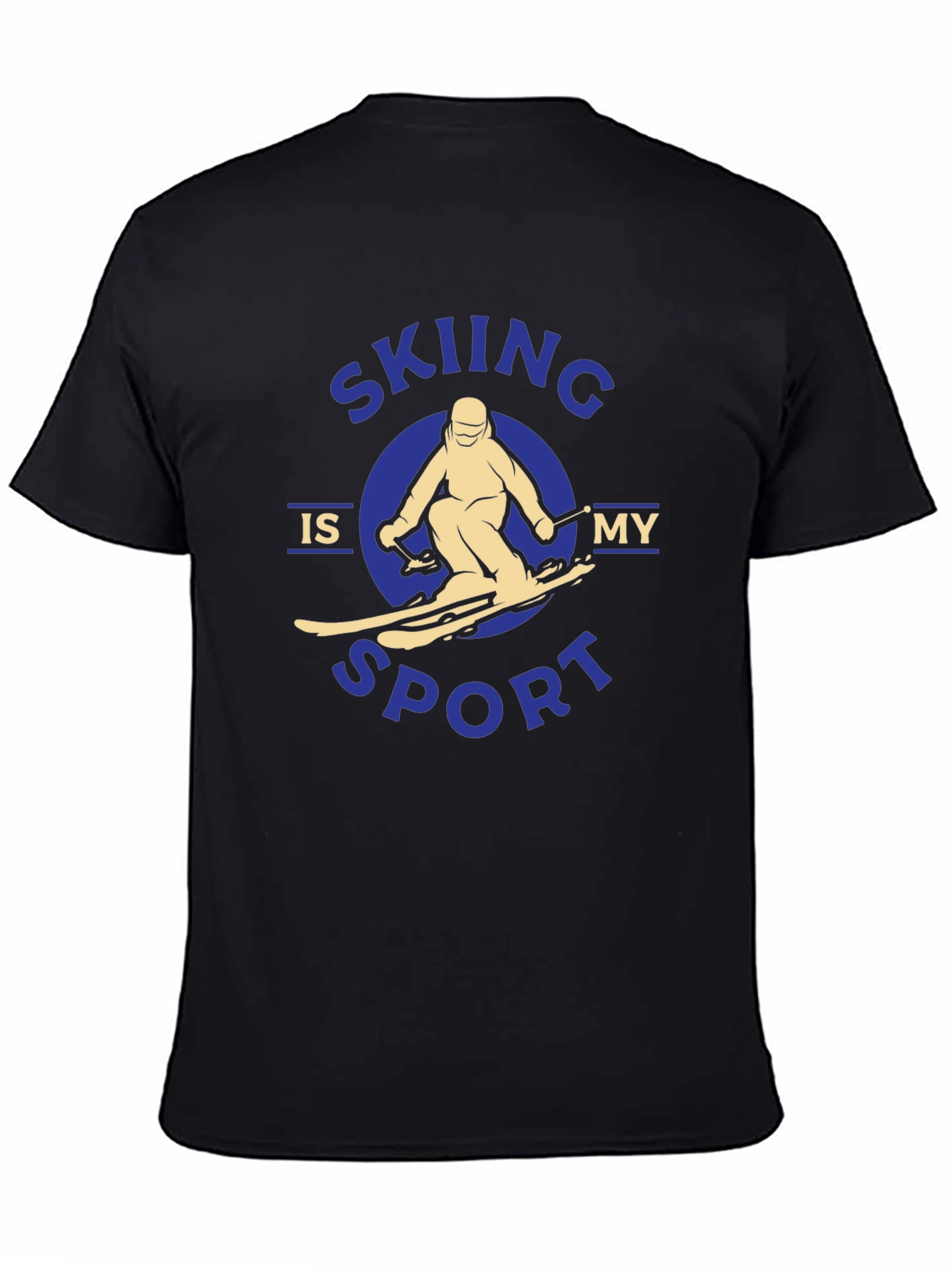 Skiing is My Sport Graphic Tee