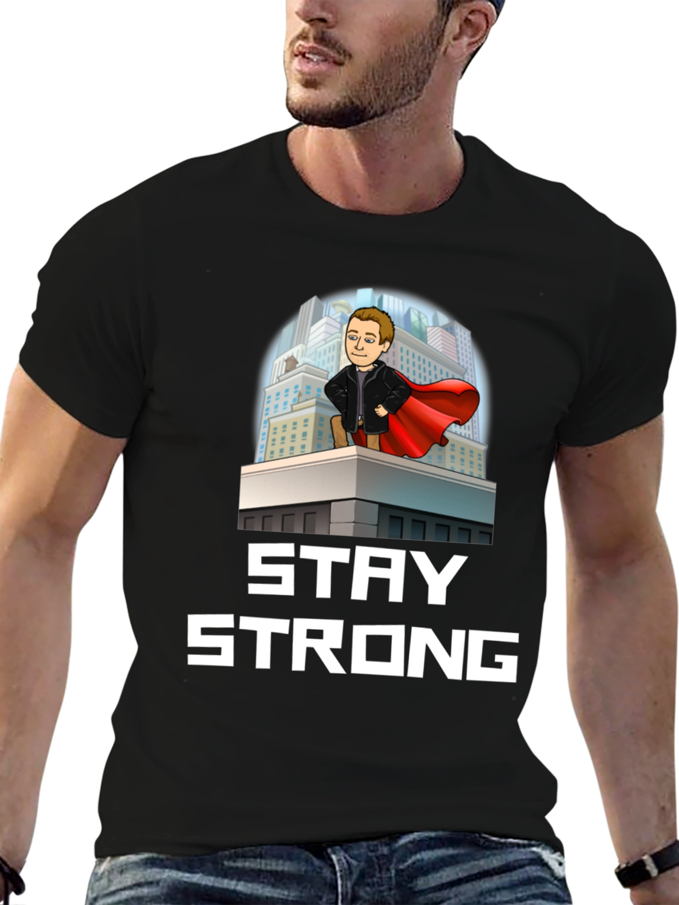 Stay Strong Superhero T-Shirt