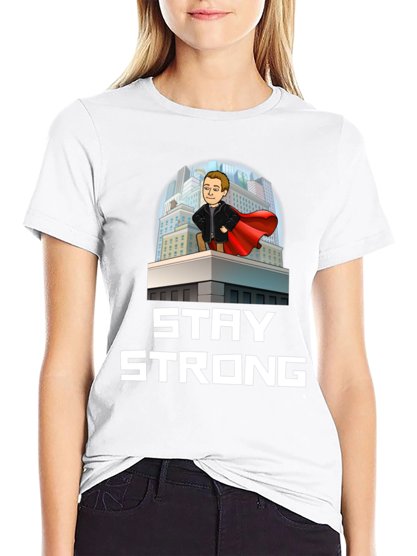 Stay Strong Superhero T-Shirt