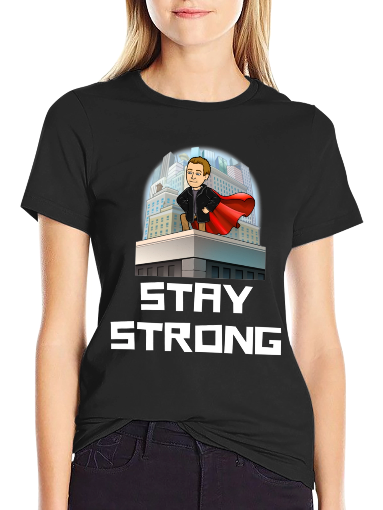 Stay Strong Superhero T-Shirt