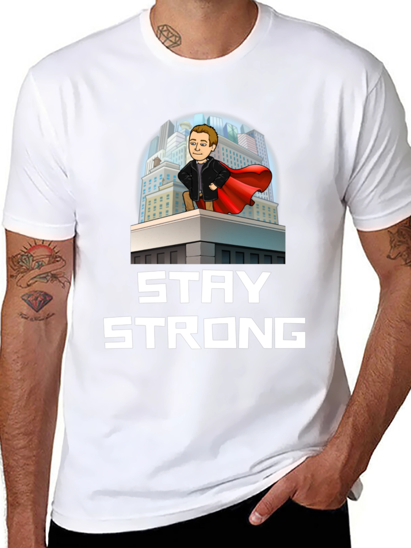 Stay Strong Superhero T-Shirt
