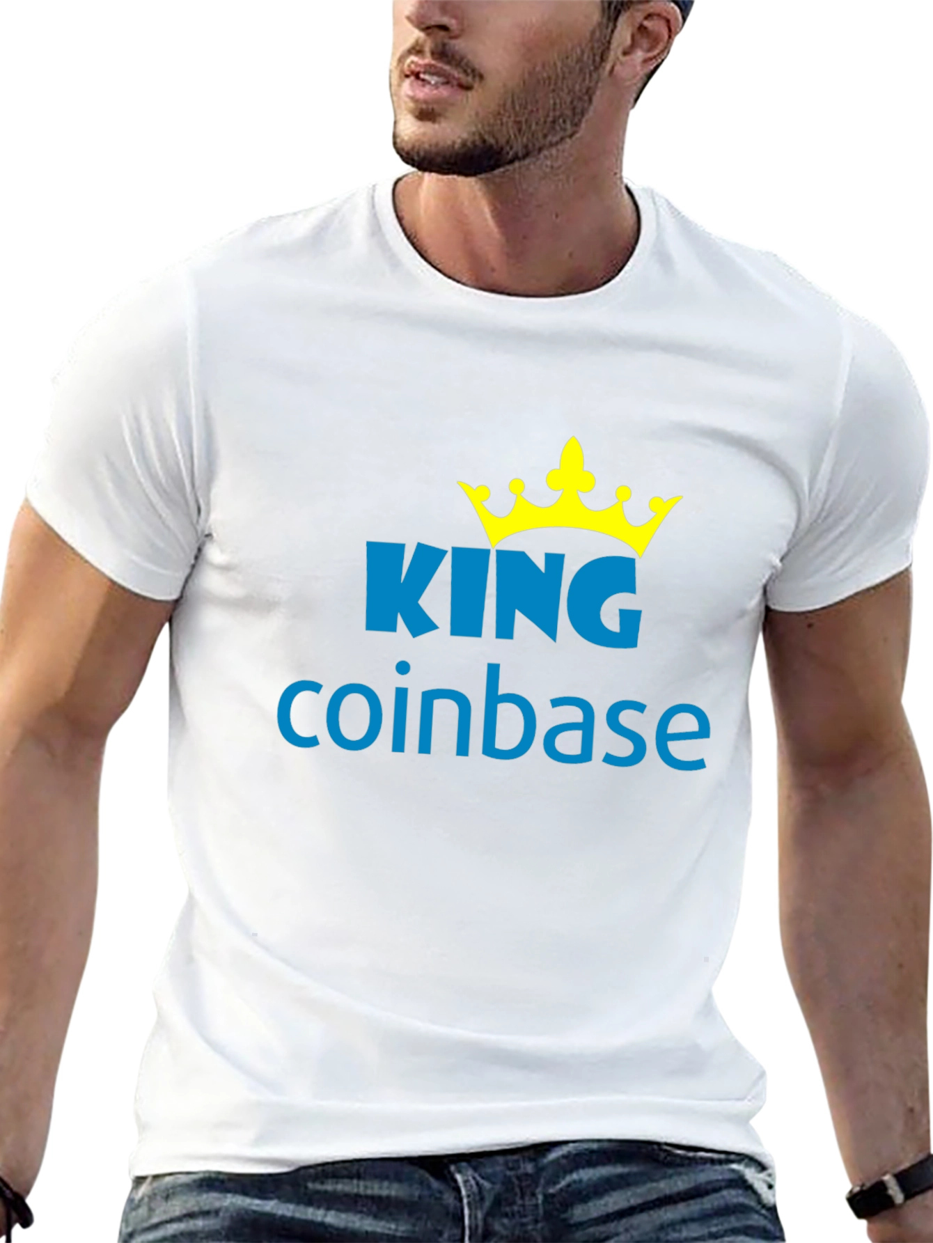 King Coinbase Black T-Shirt