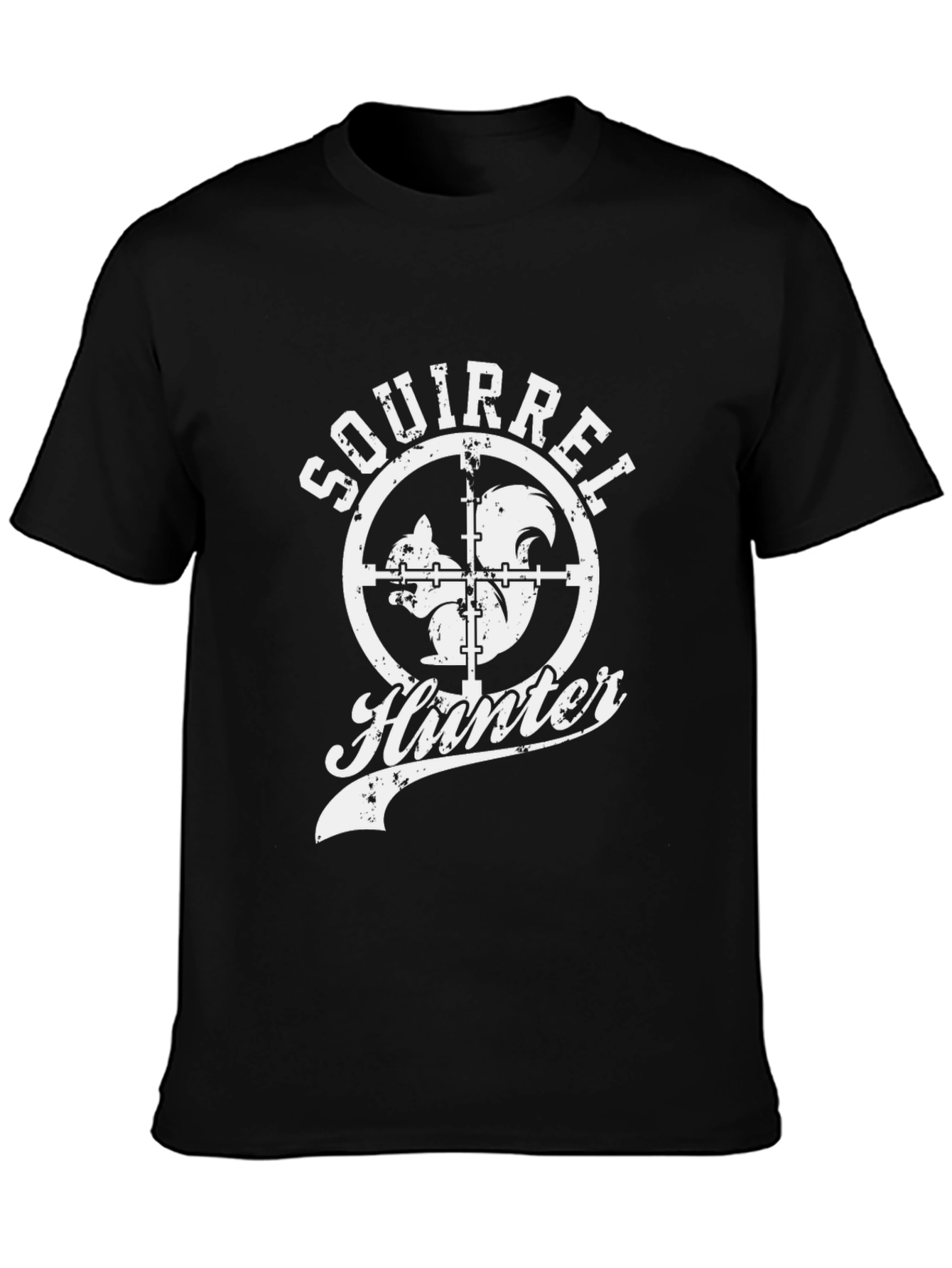 Squirrel Hunter T-Shirt - Funny Graphic Tee