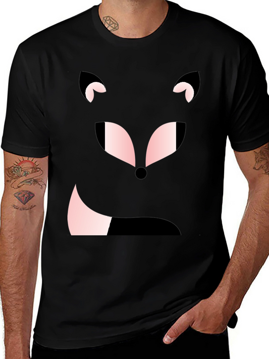 Cute Fox Face Graphic Tee
