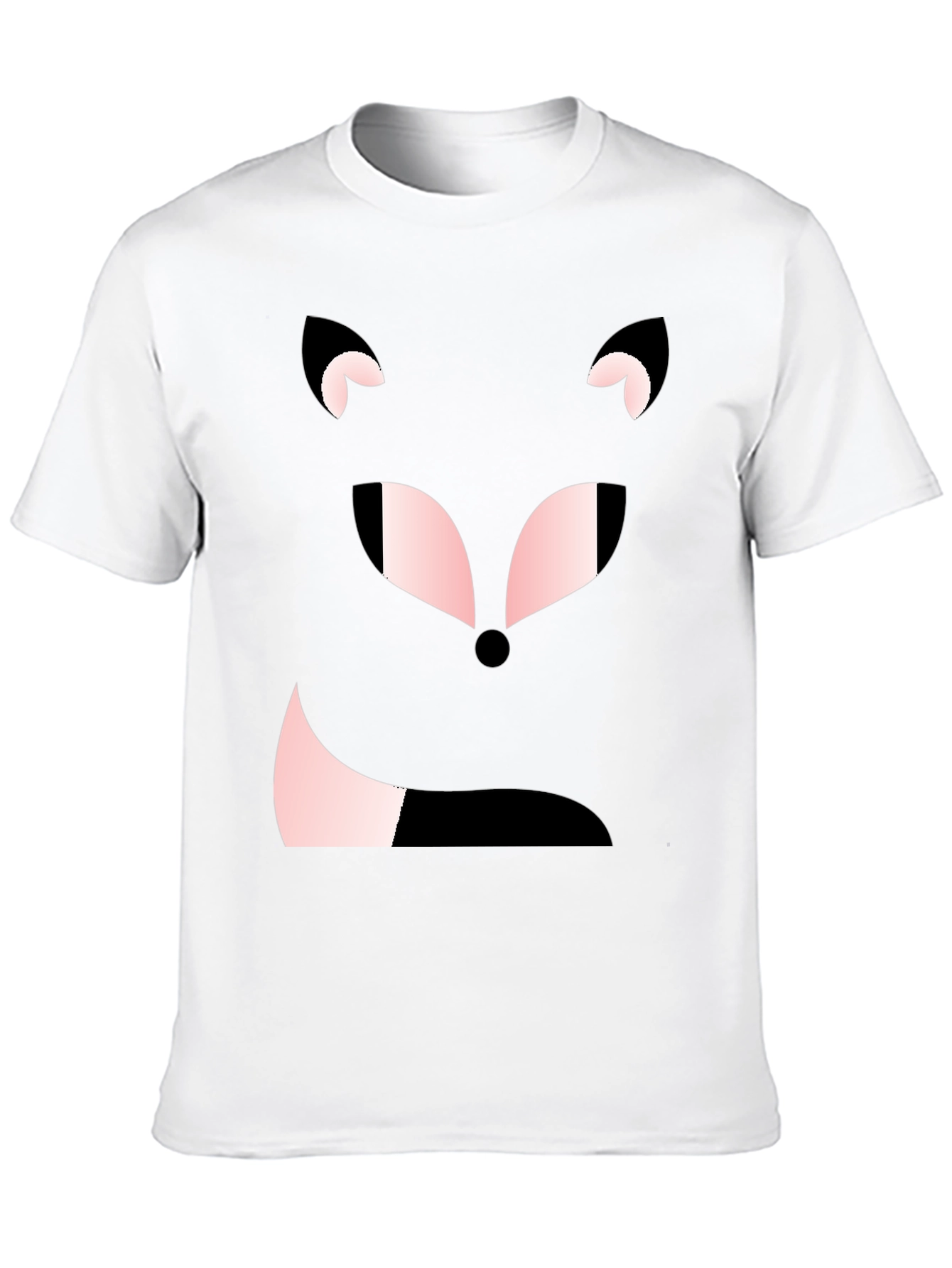 Cute Fox Face Graphic Tee