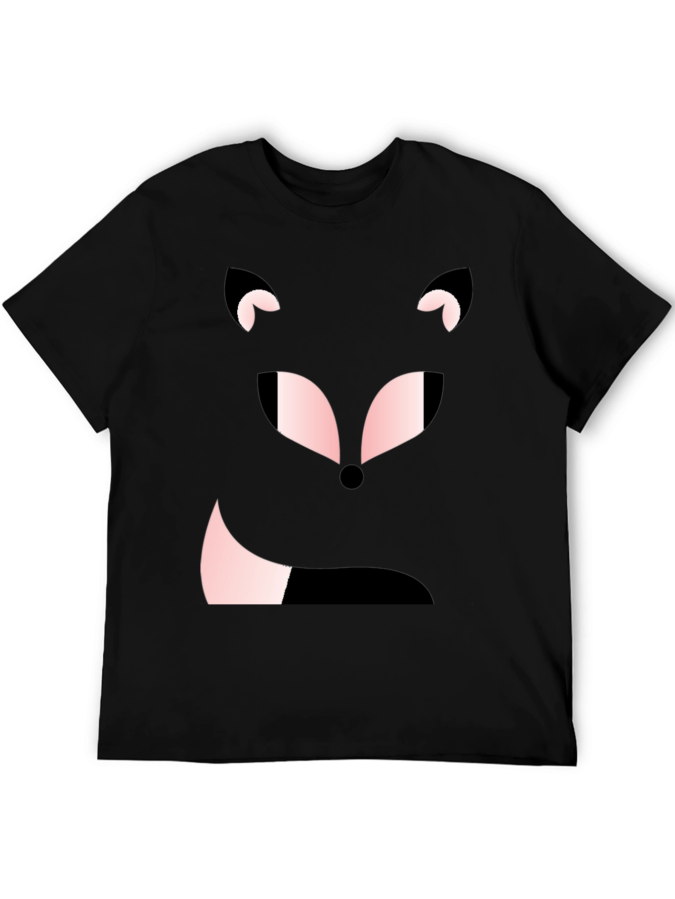 Cute Fox Face Graphic Tee