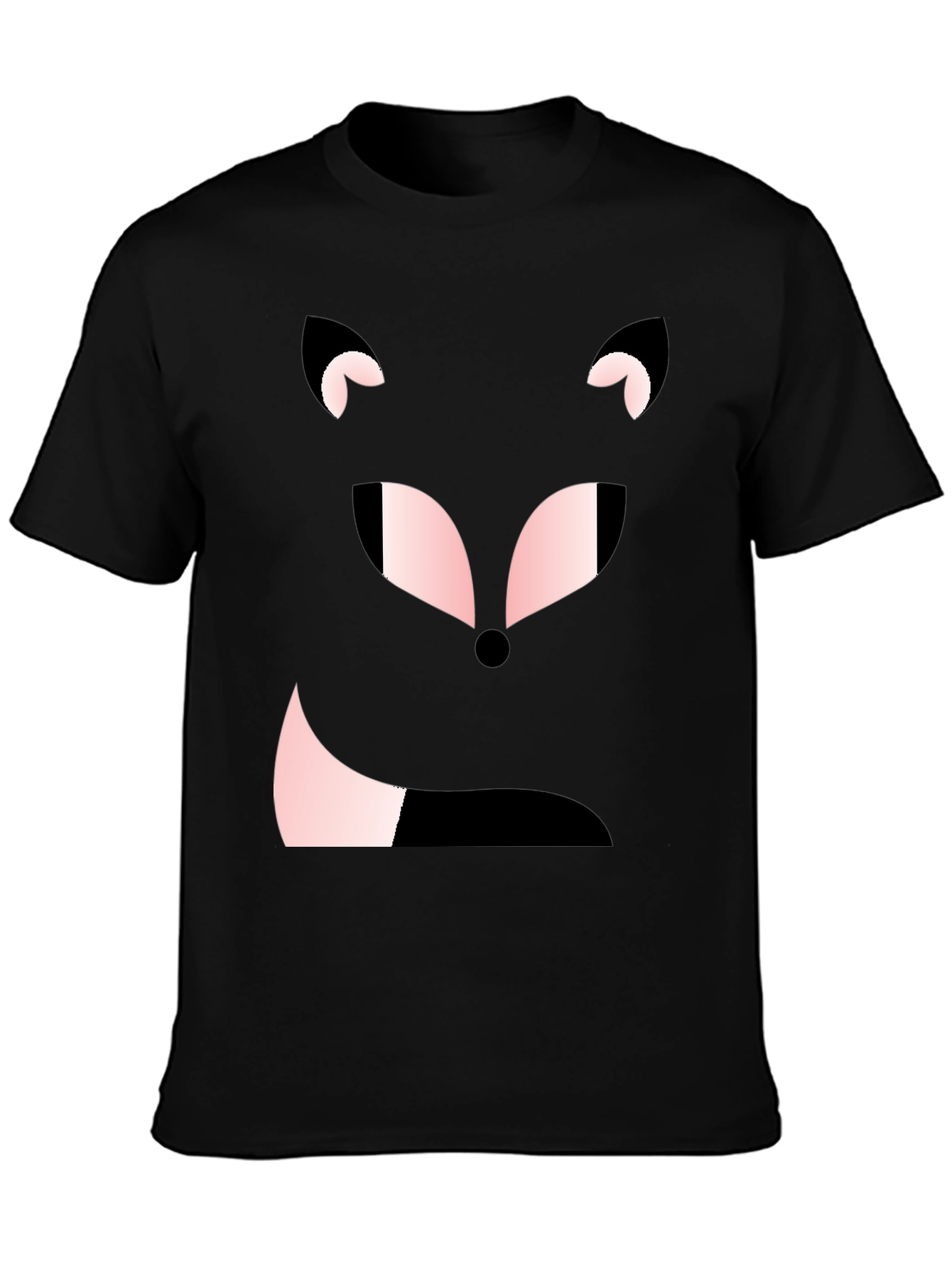 Cute Fox Face Graphic Tee