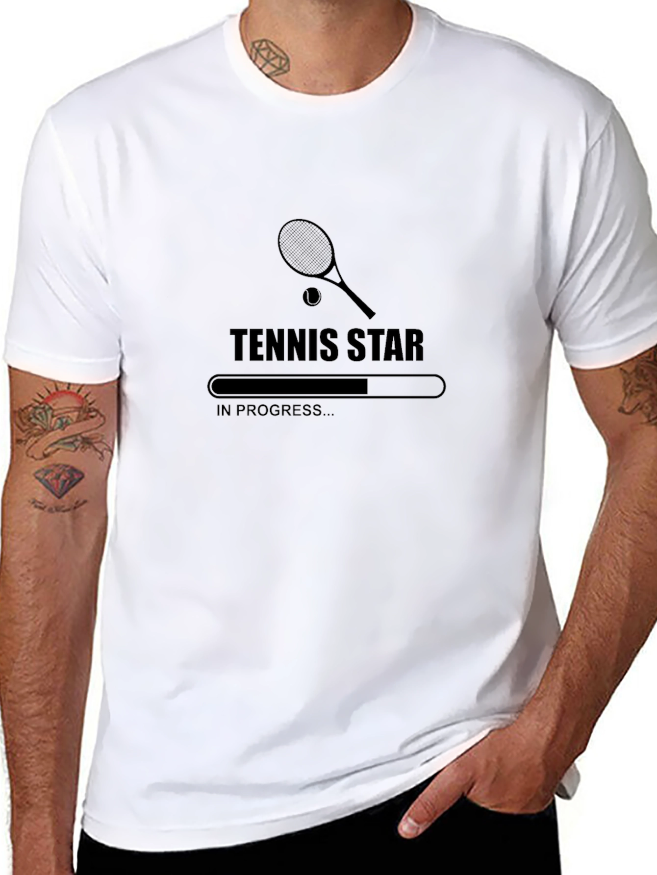 Tennis Star in Progress T-Shirt