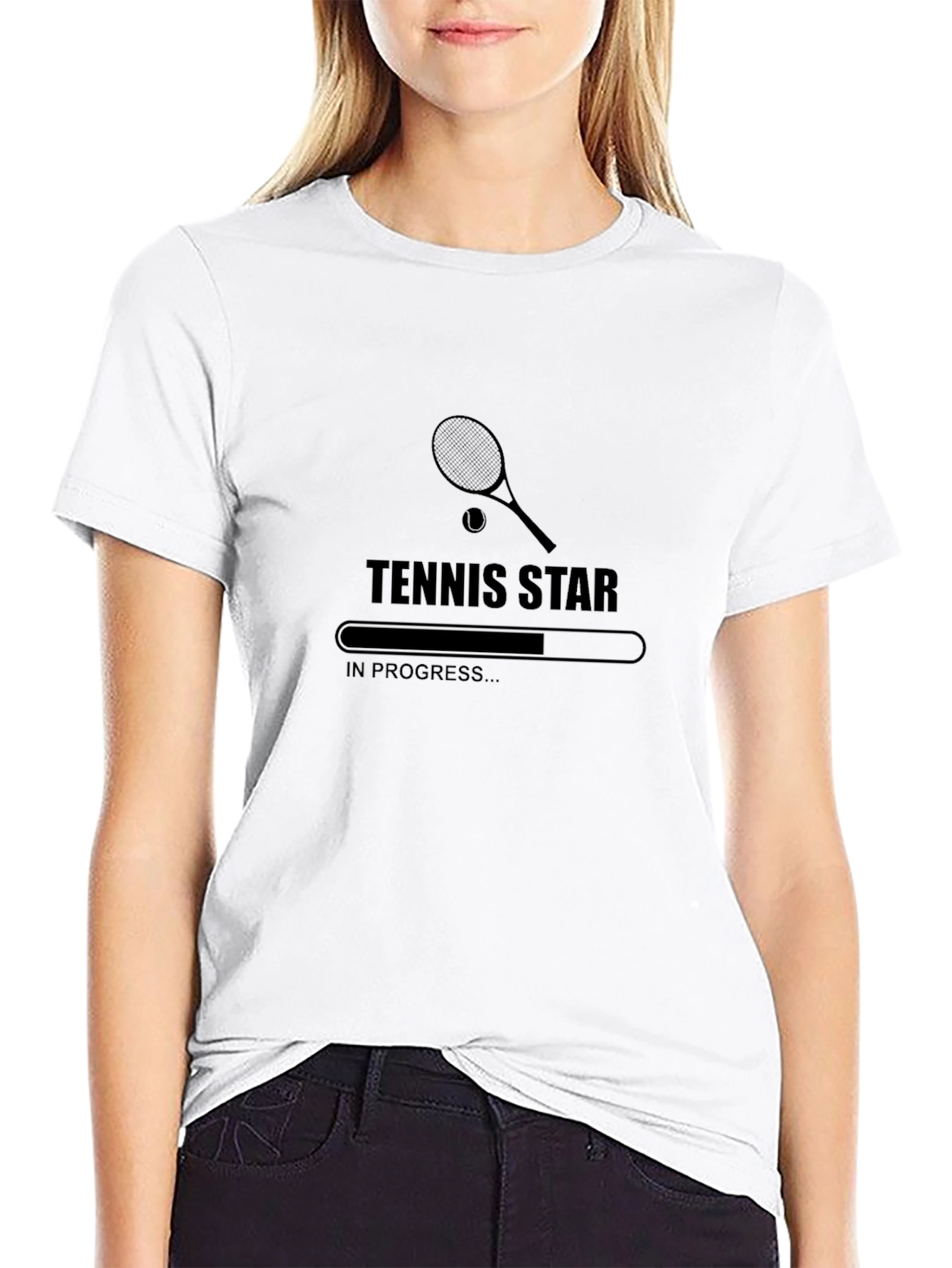 Tennis Star in Progress T-Shirt