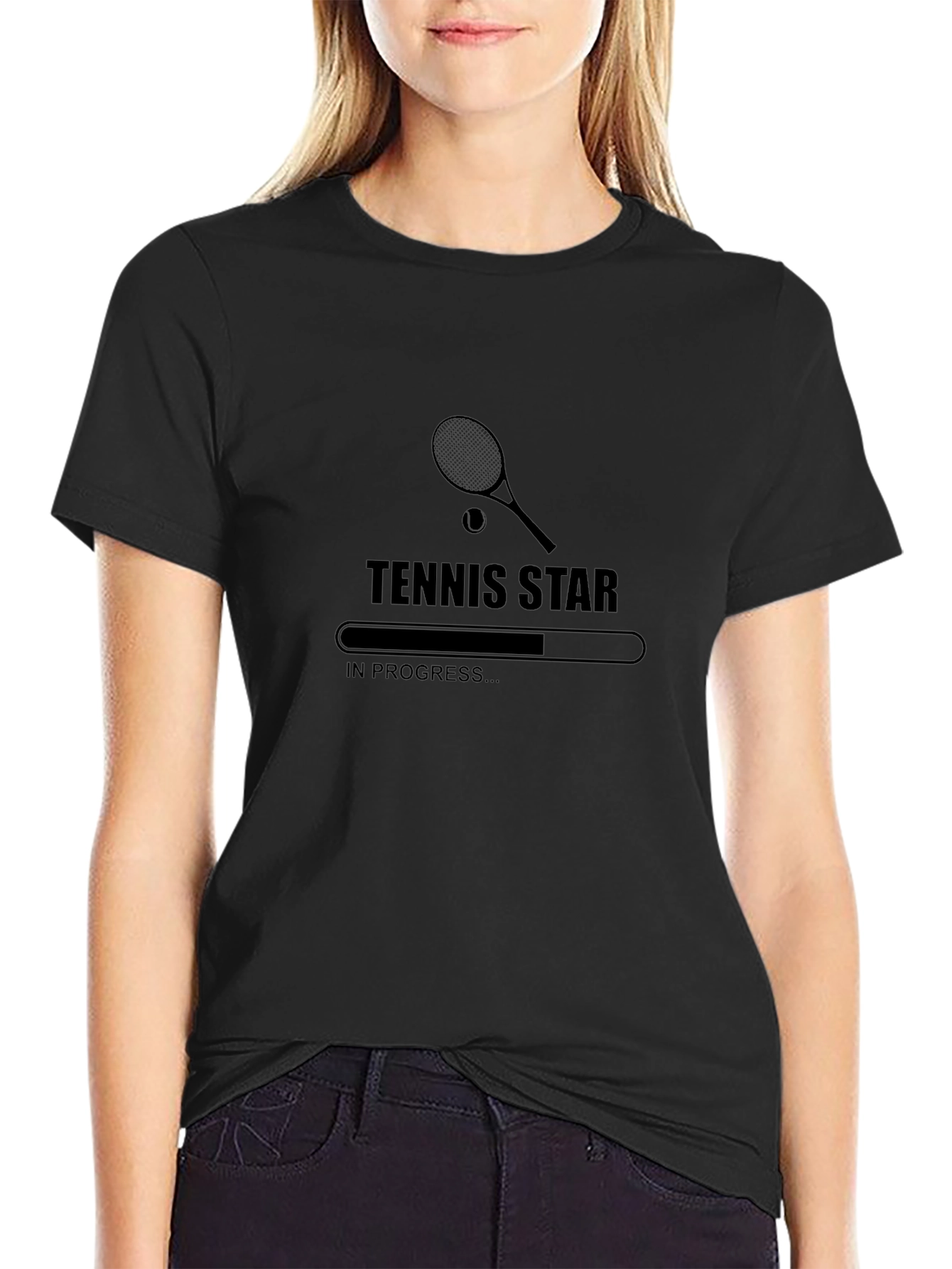 Tennis Star in Progress T-Shirt