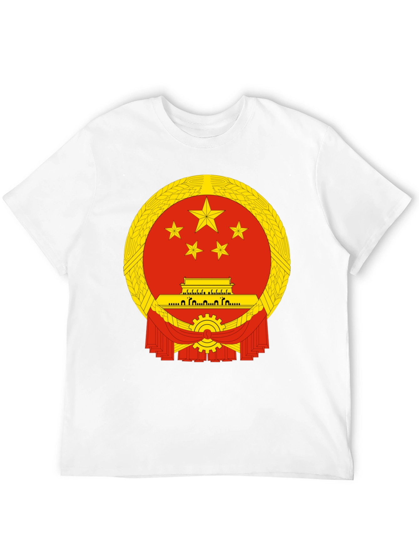 China Emblem T-Shirt - Patriotic Style