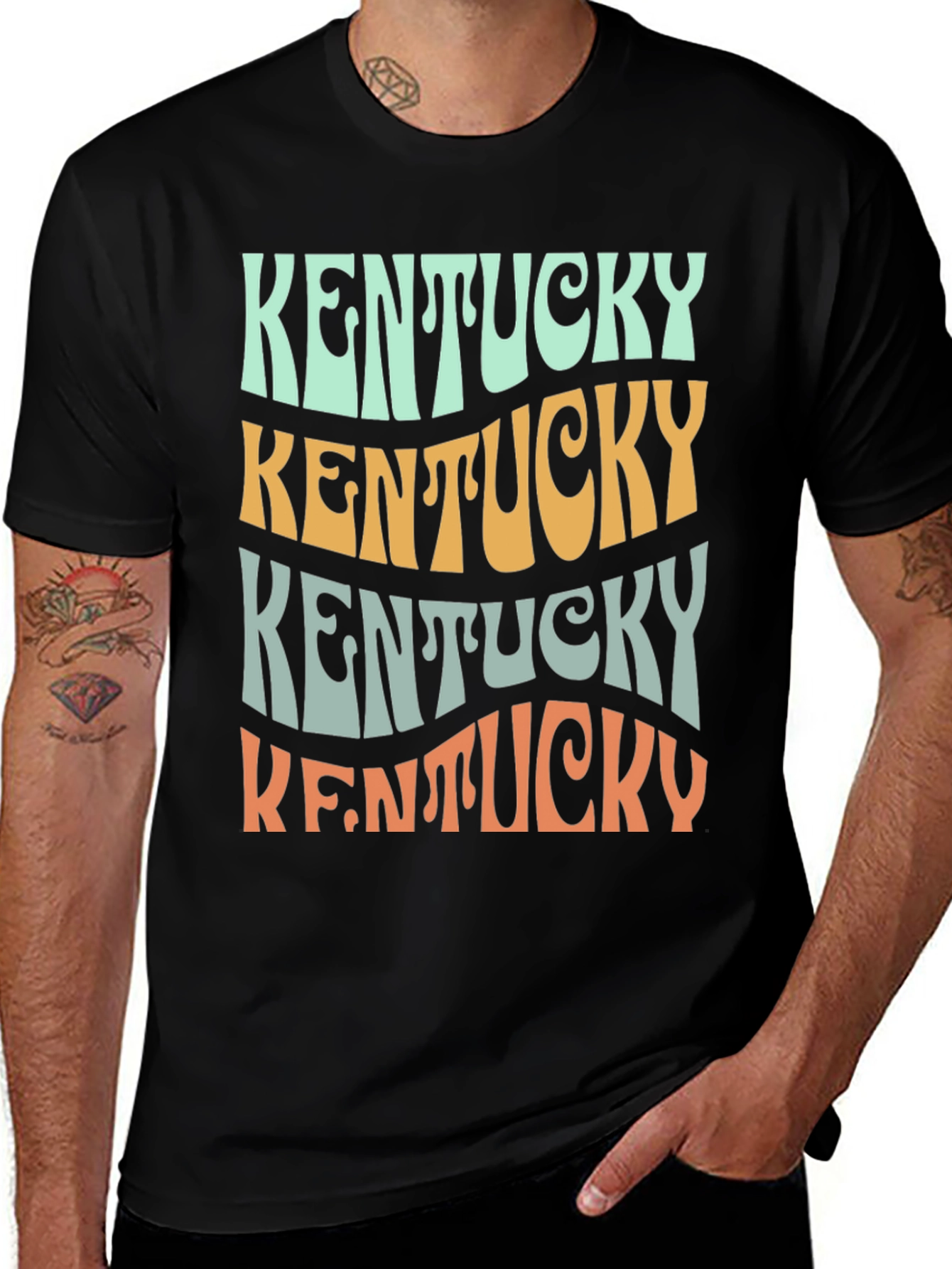 Retro Kentucky Graphic T-Shirt