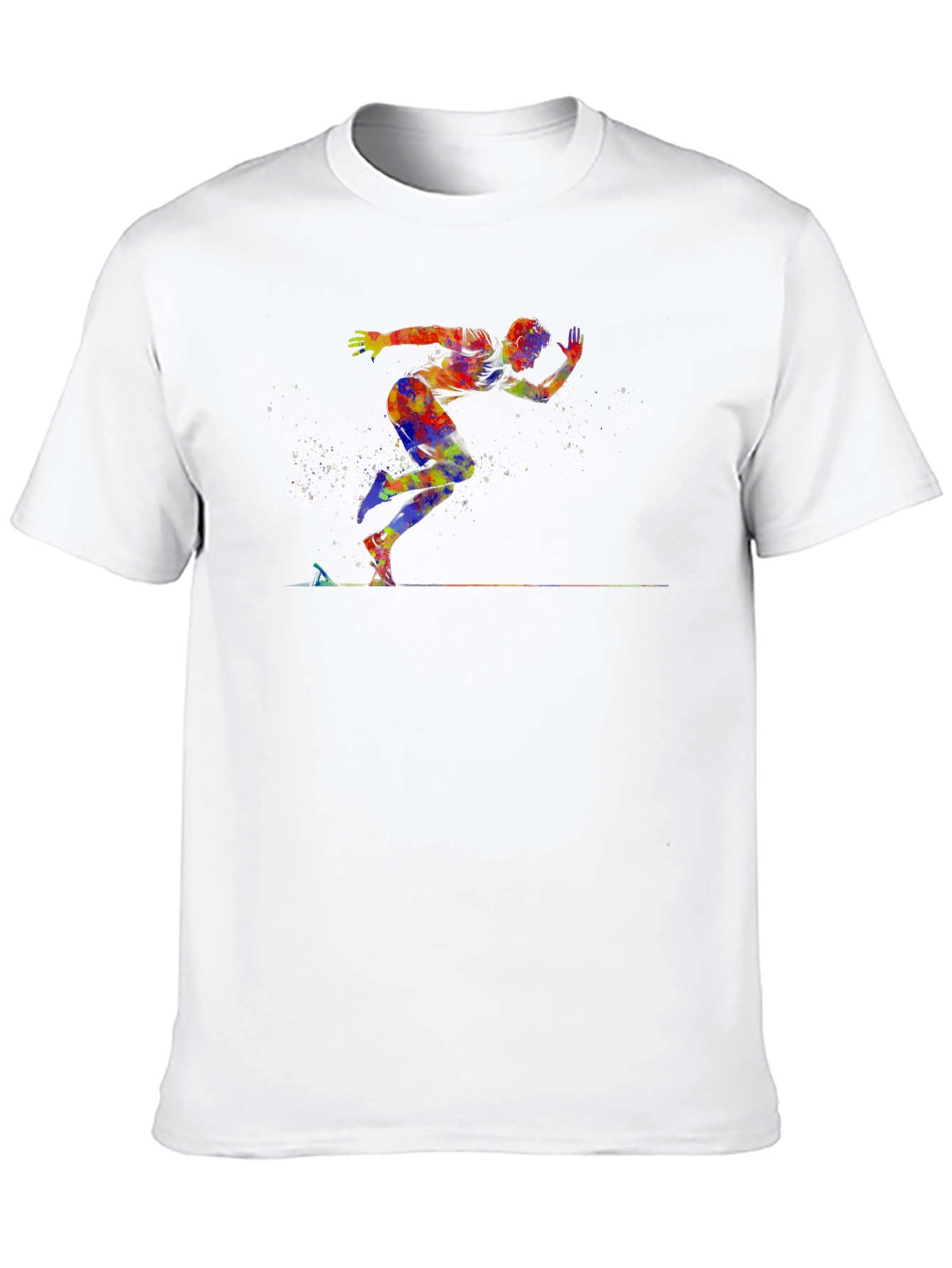 Runner Graphic Tee - Black